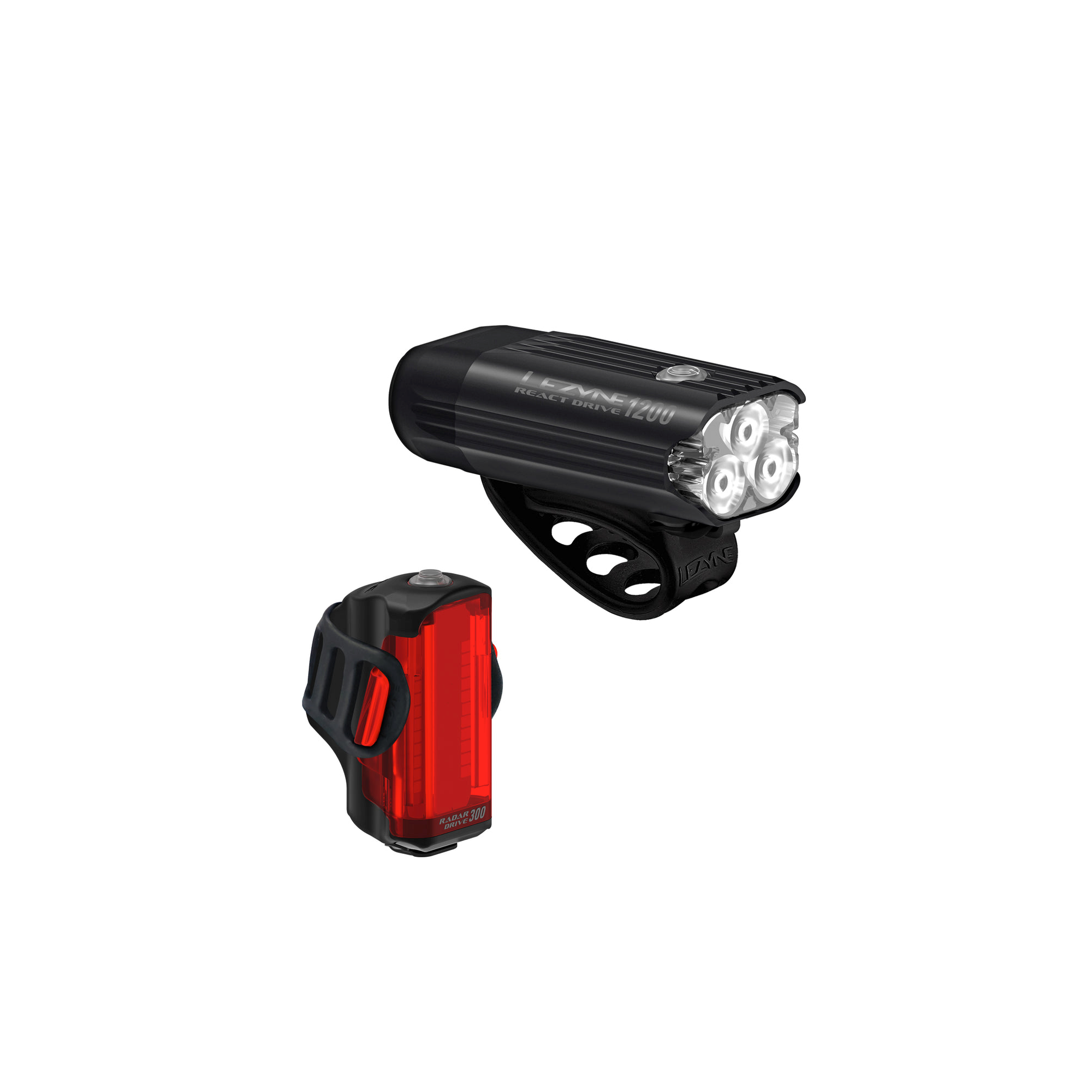Lezyne Radar React System Led Front & Rear Bike Light Set
