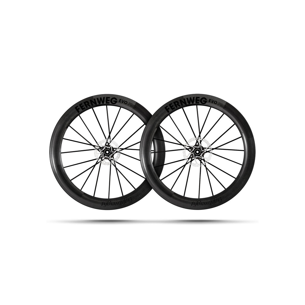 Lightweight Fernweg 63 EVO Pro Schwarz Edition Disc Wheelset