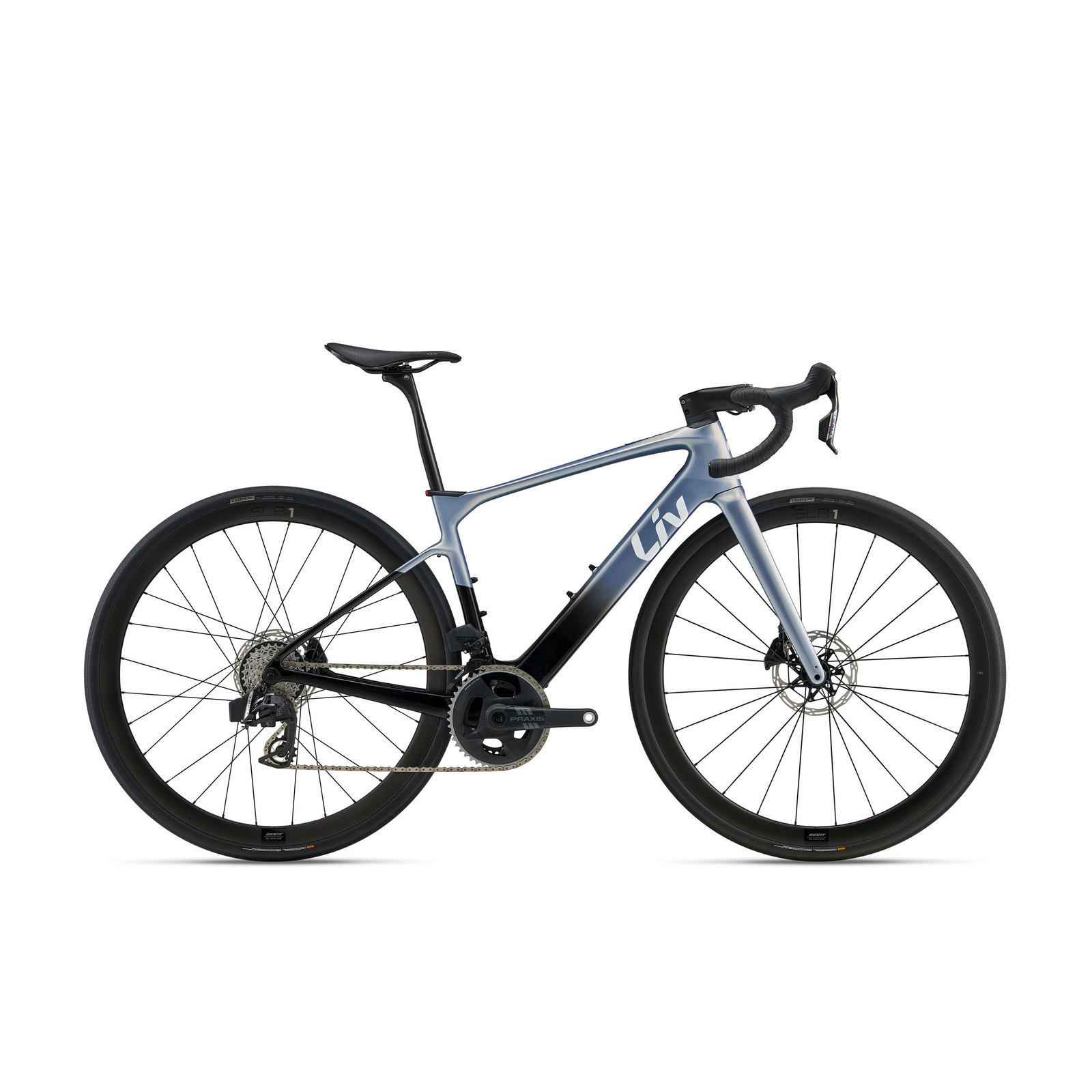 Liv Avail Advanced E+ Elite 1 - Dreamy Blue/Carbon Smoke