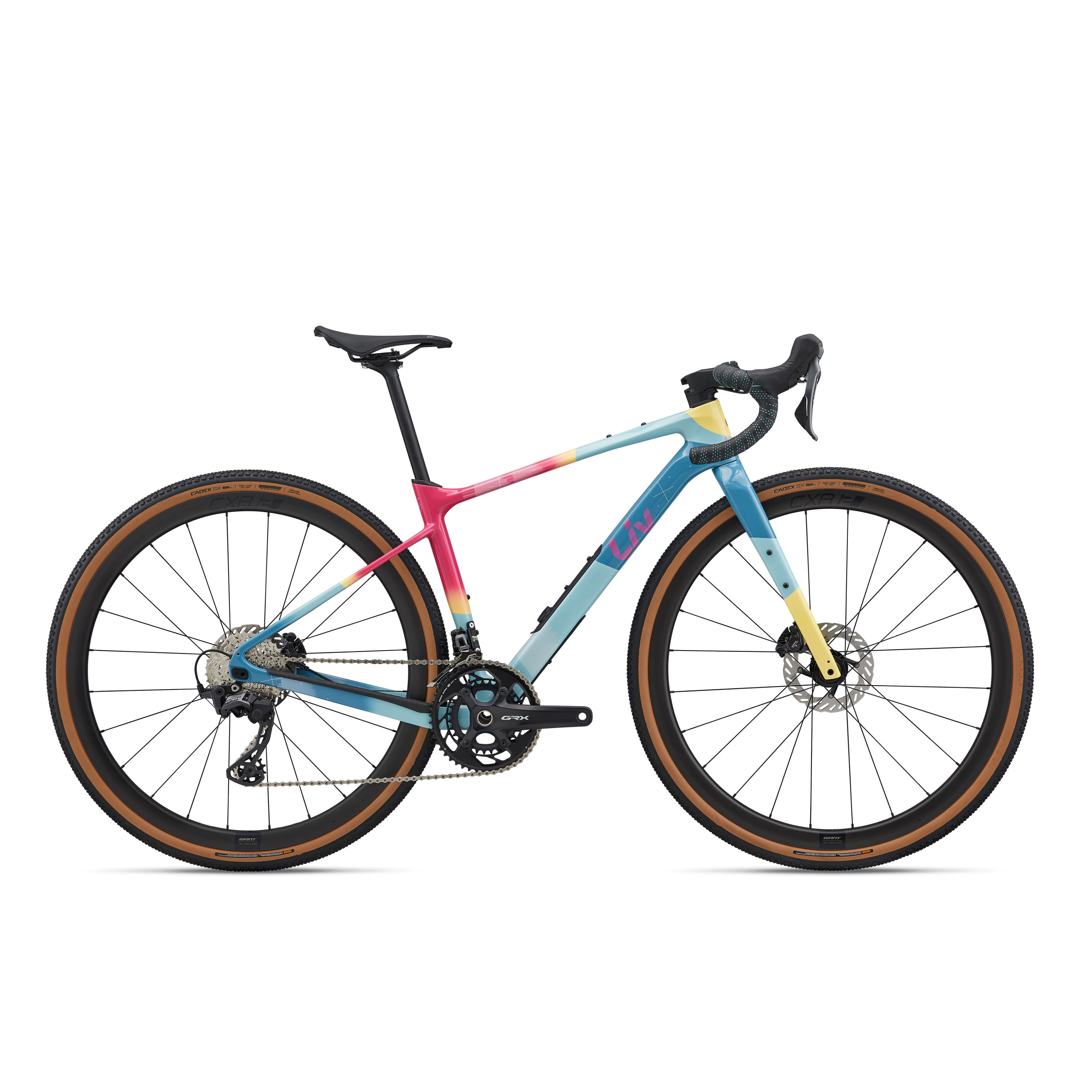 Liv Devote Advanced 0 SE Gravel Bike - Tropical Collage