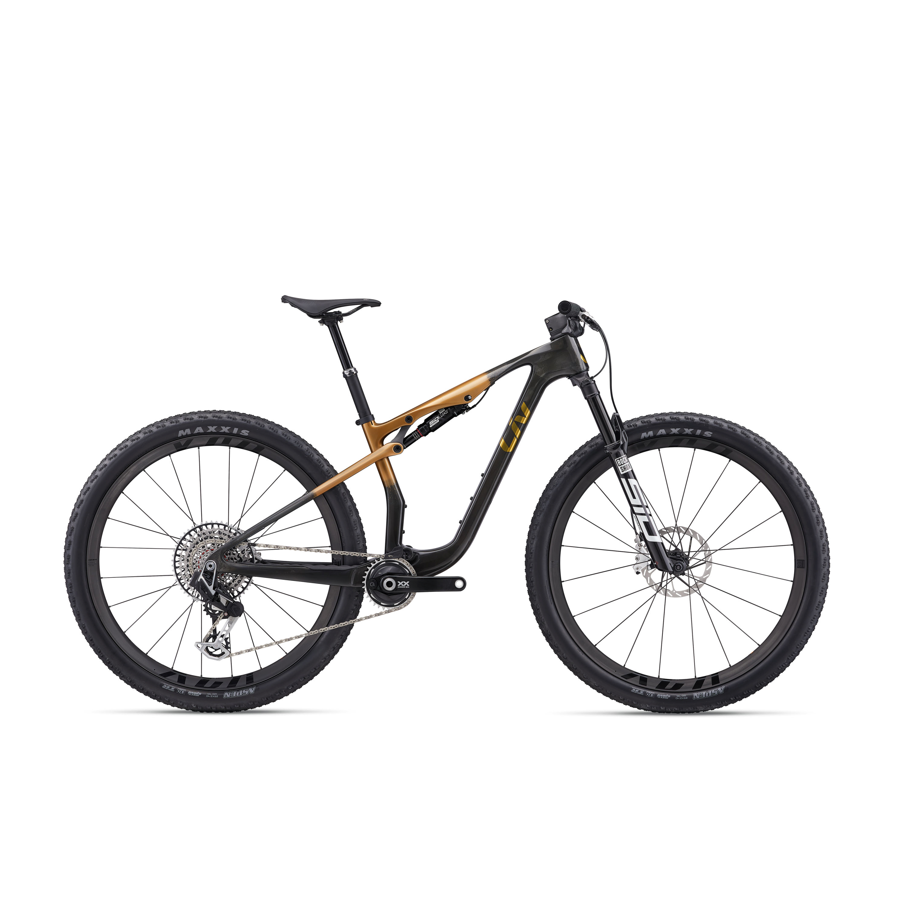 Liv Pique Advanced SL 0 Mountain Bike - Raw Carbon/Steampunk