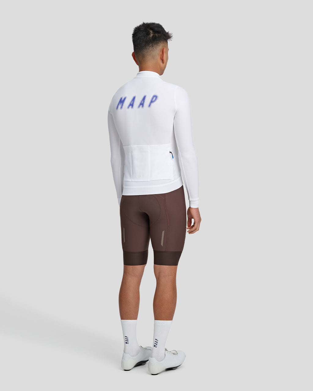 MAAP Halftone Thermal Pro LS Jersey - White