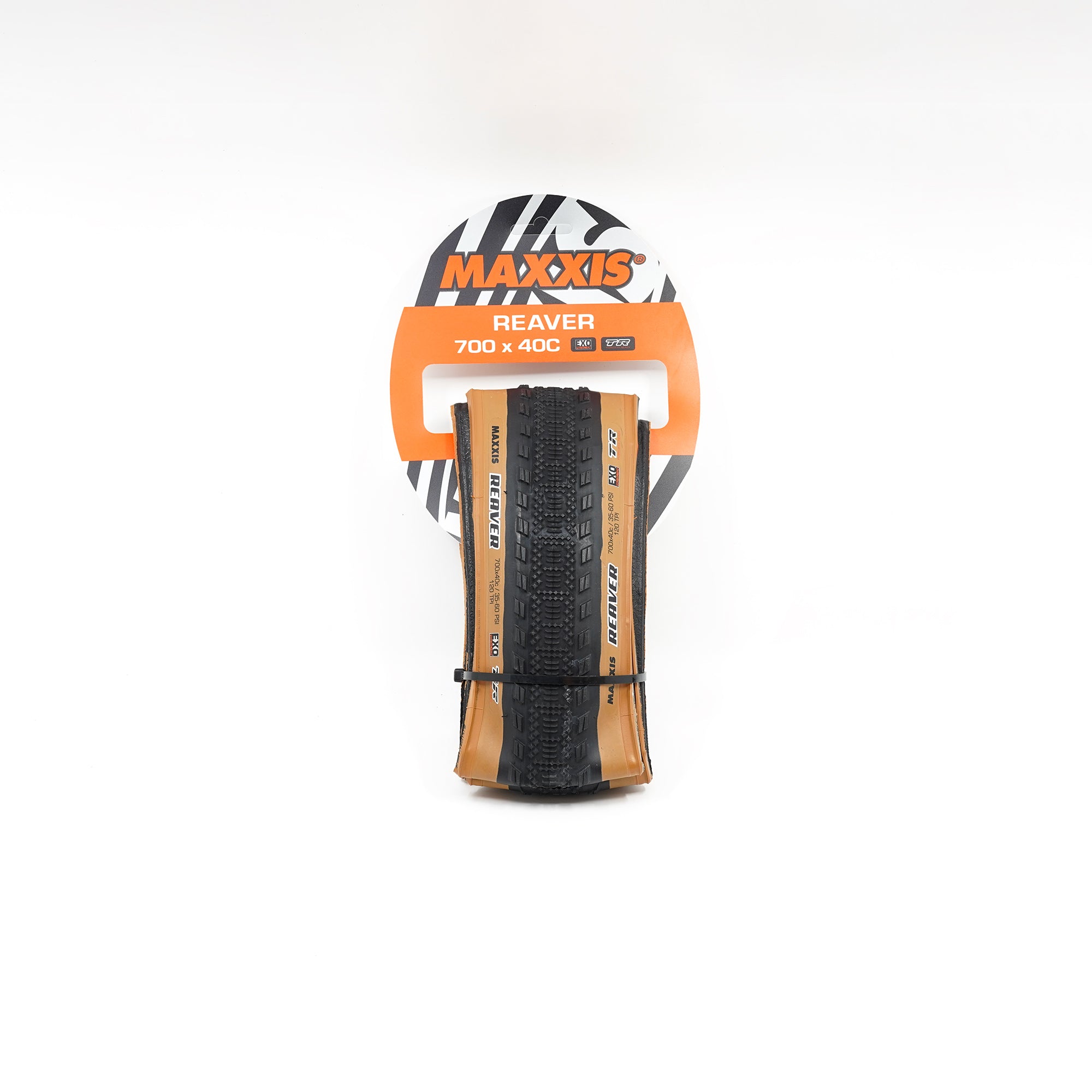 Maxxis Reaver EXO TR Gravel Tyre - Tan Wall