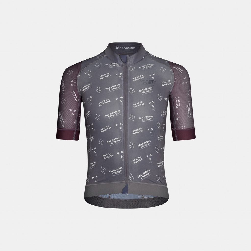 Pas Normal Studios Mechanism Late Drop Jersey - Grey Contrast