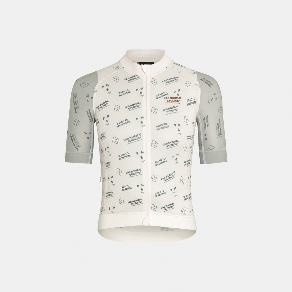 Pas Normal Studios Mechanism Late Drop Jersey - Off White Contrast