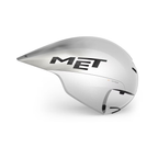 MET Drone Wide Body II Aero Helmet - White Metallic/Glossy