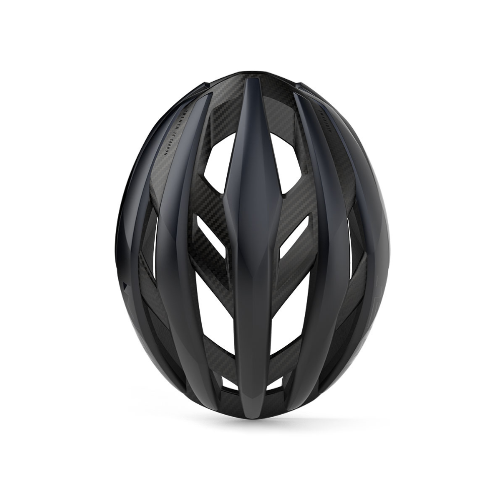 MET Trenta 3K Carbon Road Helmet - Black / Matt