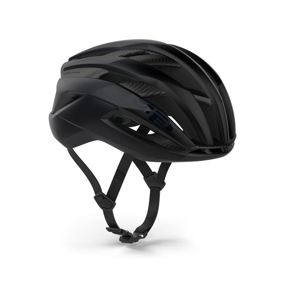 MET Trenta 3K Carbon Road Helmet - Black / Matt