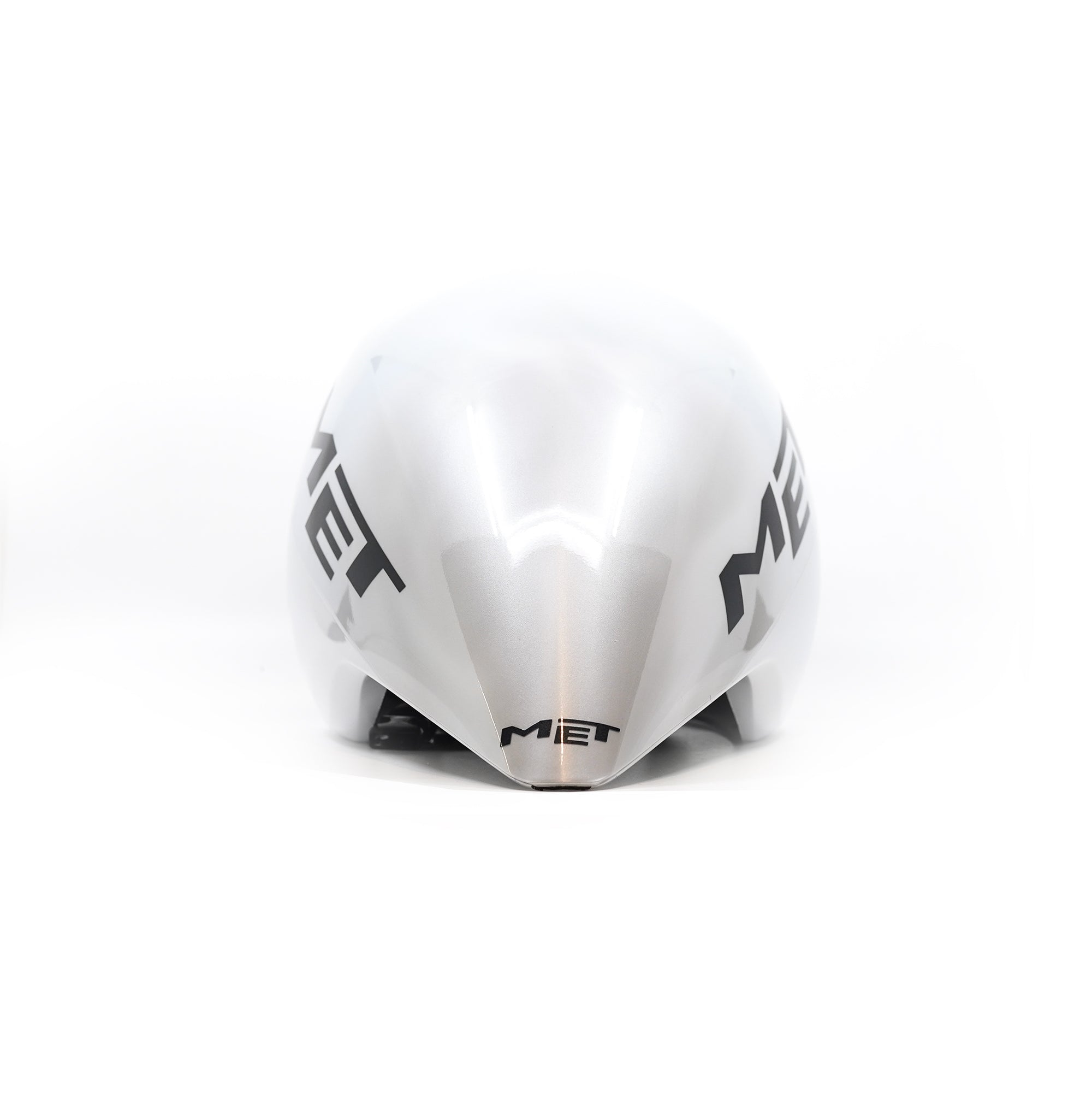 MET Drone Wide Body II Aero Helmet - White Metallic/Glossy