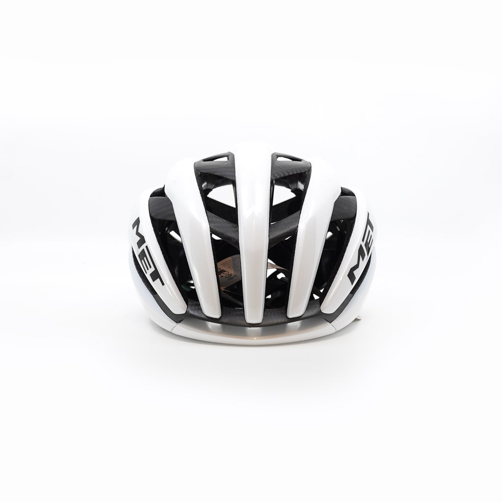 MET Trenta 3K Carbon Road Helmet - White / Glossy