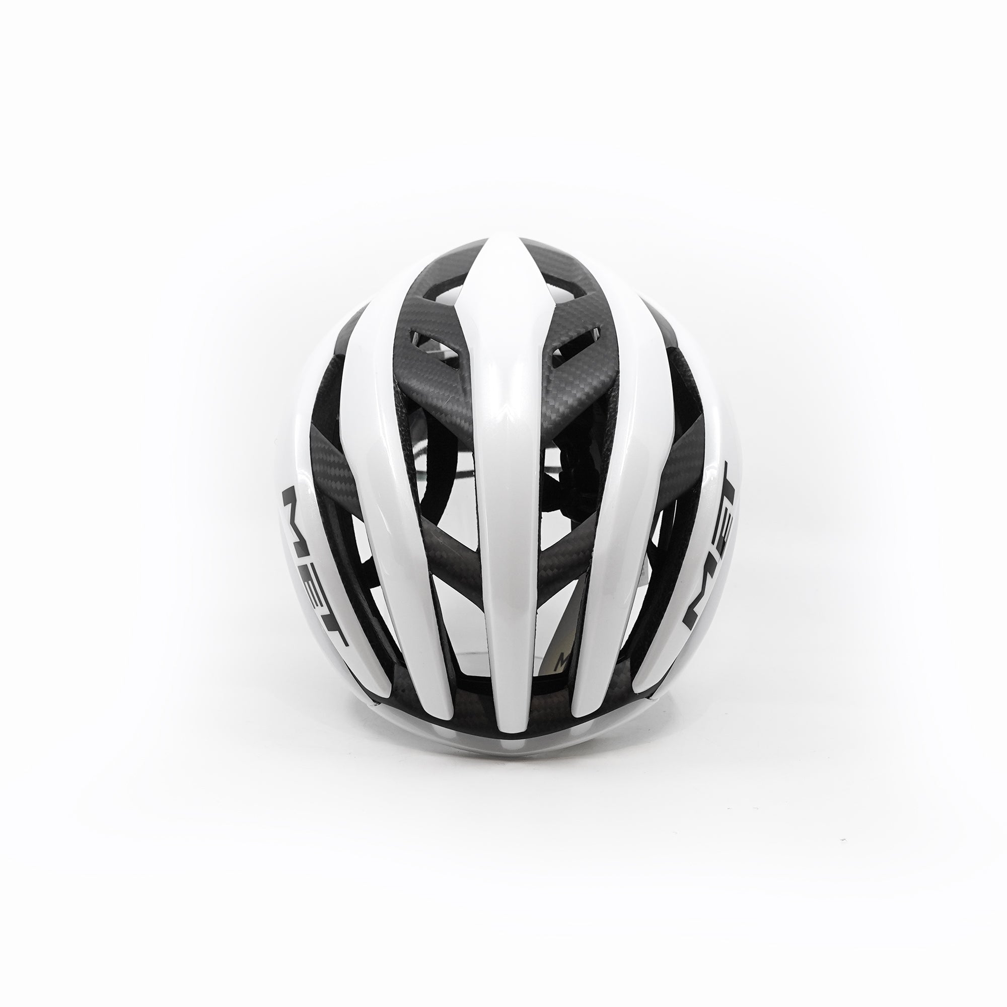MET Trenta 3K Carbon Road Helmet - White / Glossy