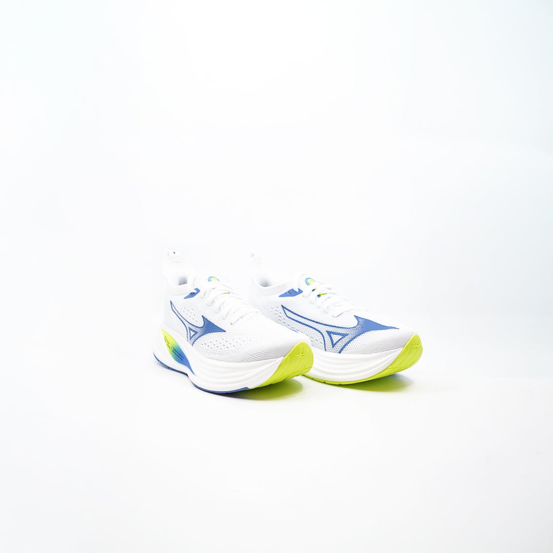 Mizuno Neo Zen 2 - White/Estate Blue/Lightning Yellow (Womens)