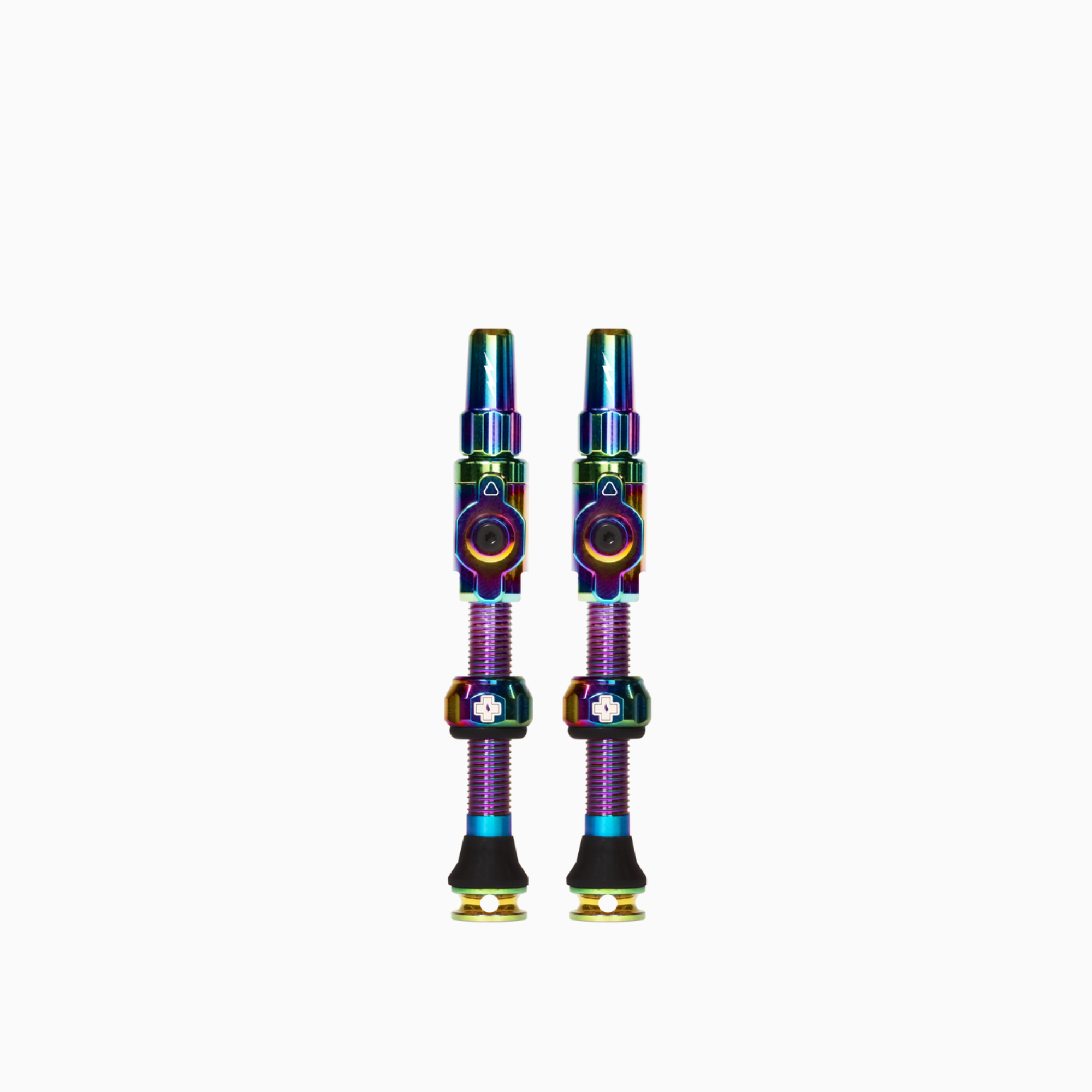 Muc-Off Big Bore Lite 真空胎气门嘴 - 彩虹色
