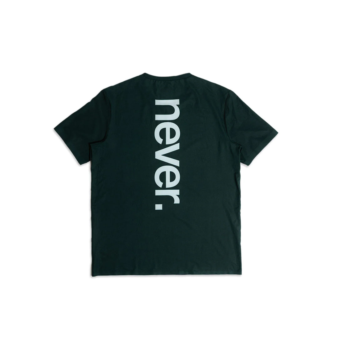 Never Forest Tee - Forest Green