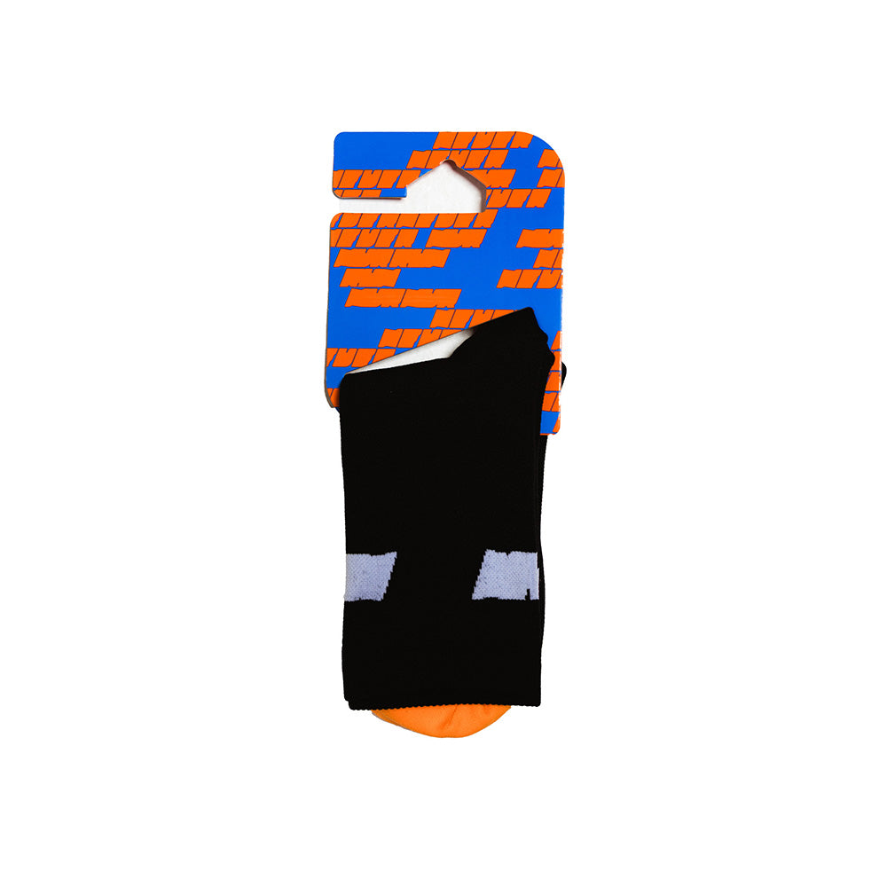 Never Race Sock - Black