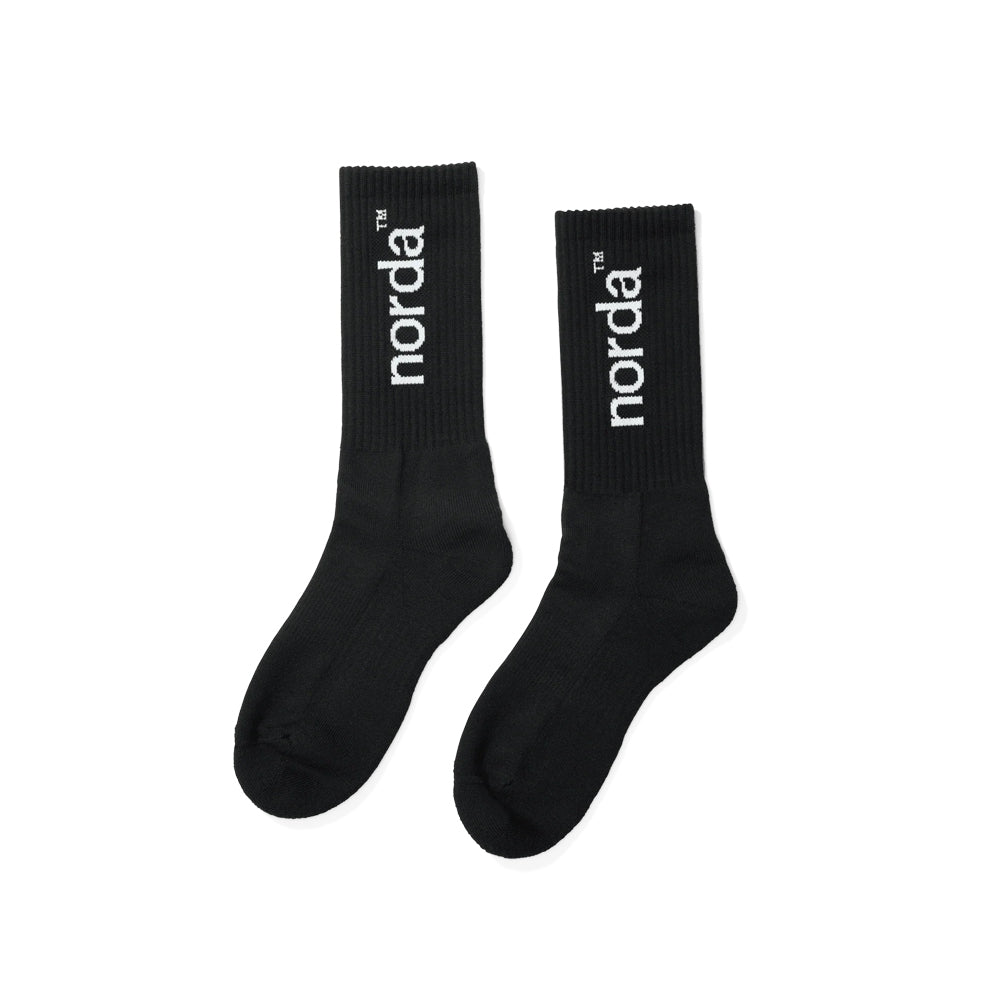 norda-retro-sock-black