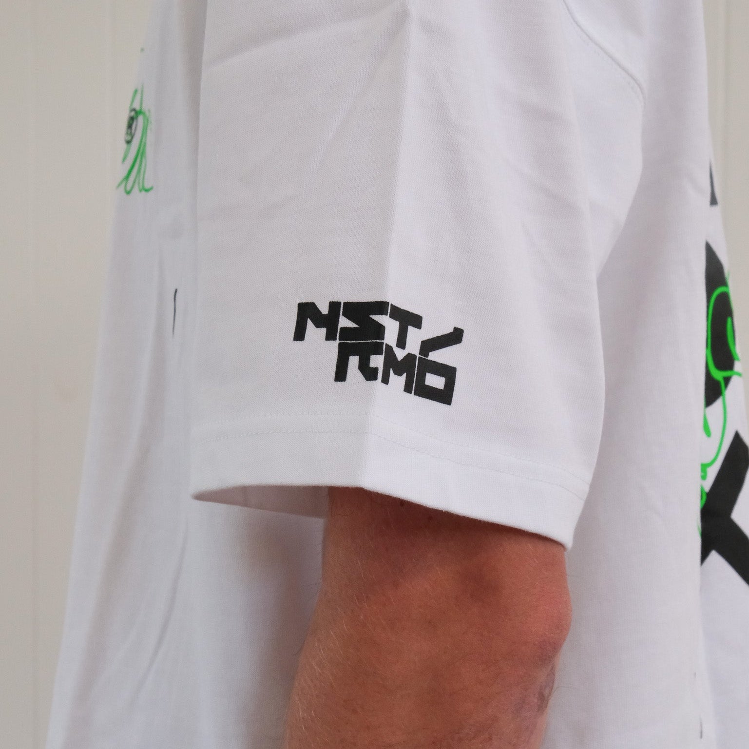 NSTRMO x Good Measure Box Tee - White