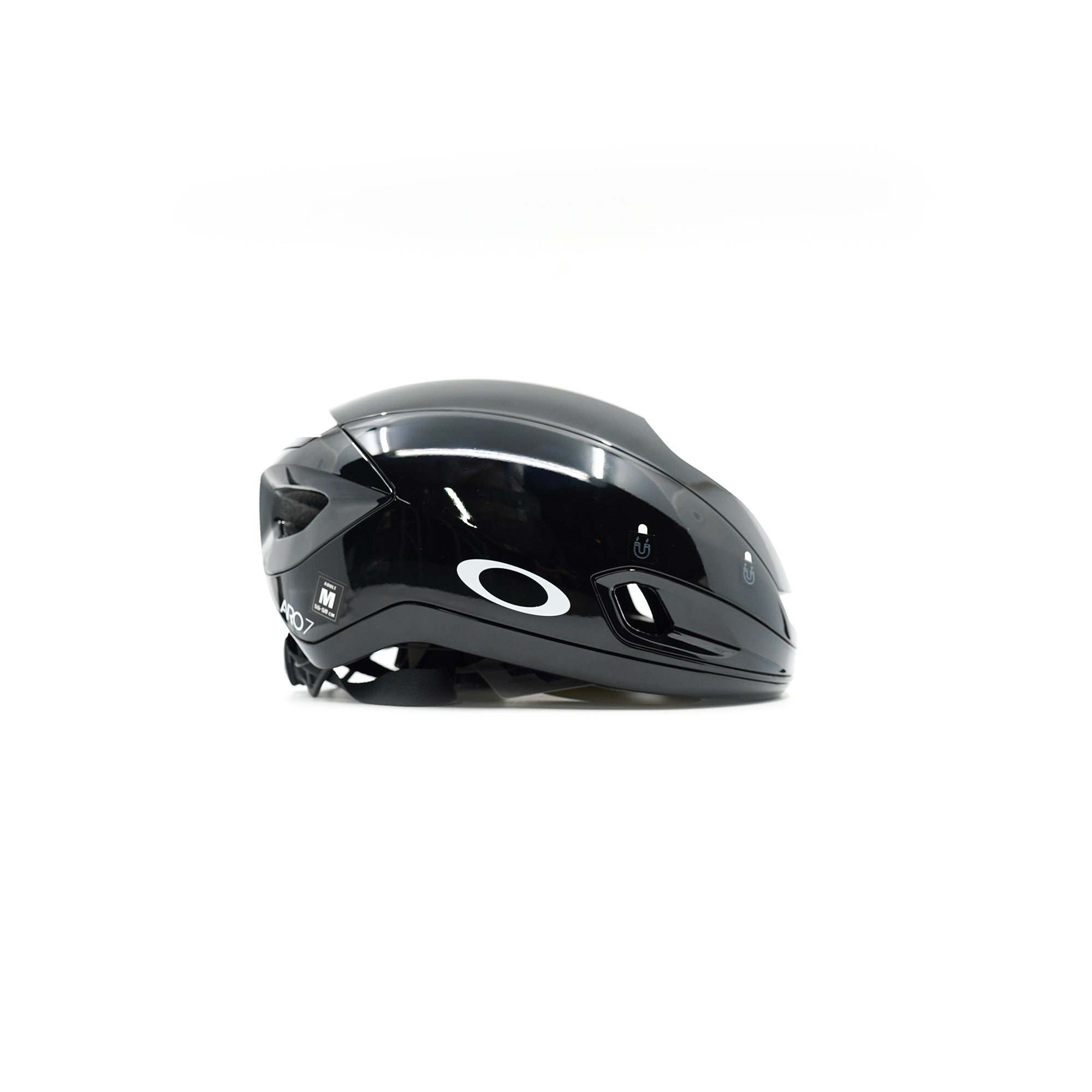 Oakley ARO7 Lite ICE 头盔 - 黑色光泽（无镜片）