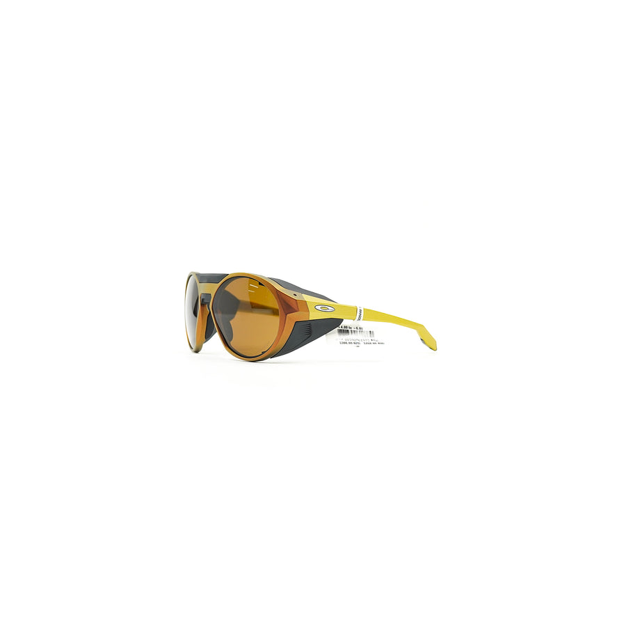 Oakley Clifden Coalesce Collection Sunglasses - Matte Red Gold Colorshift Frame (Prizm Bronze Lens)
