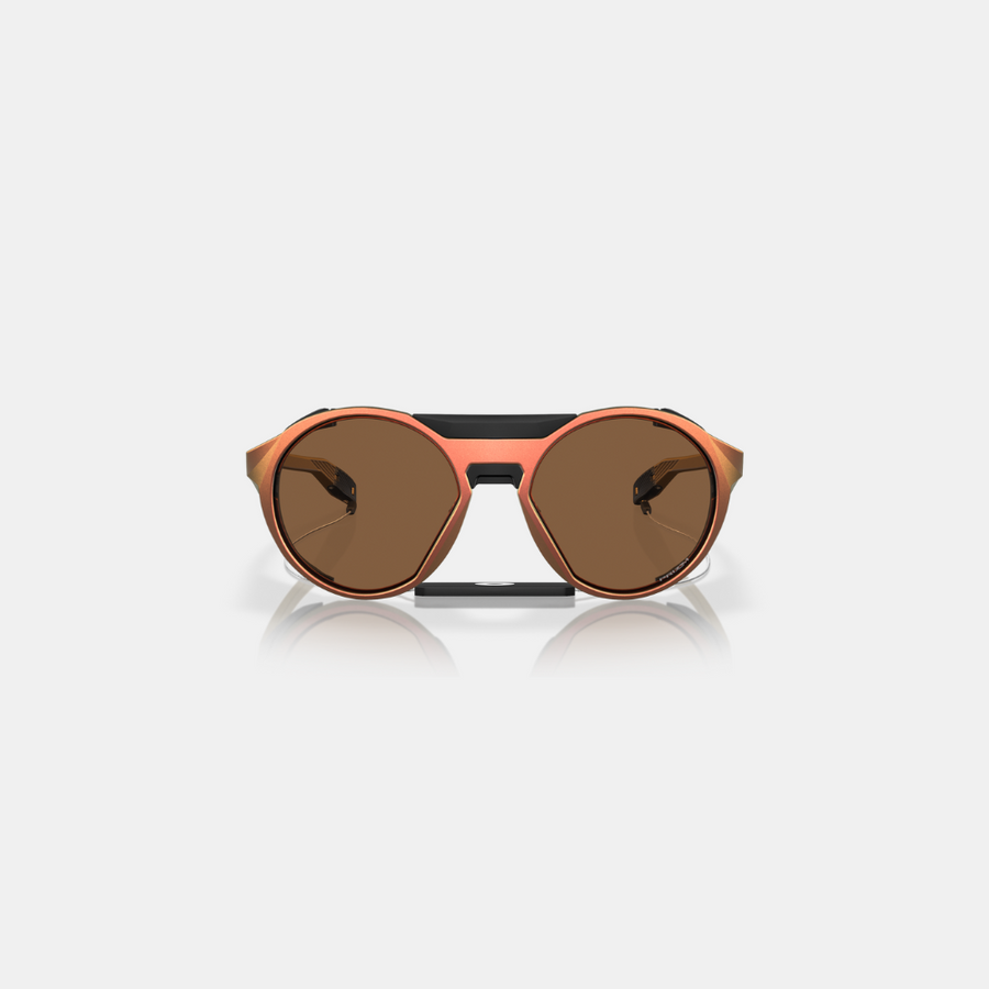 oakley-clifden-coalesce-collection-sunglasses-matte-red-gold-colorshift-frame-prizm-bronze-lens-front