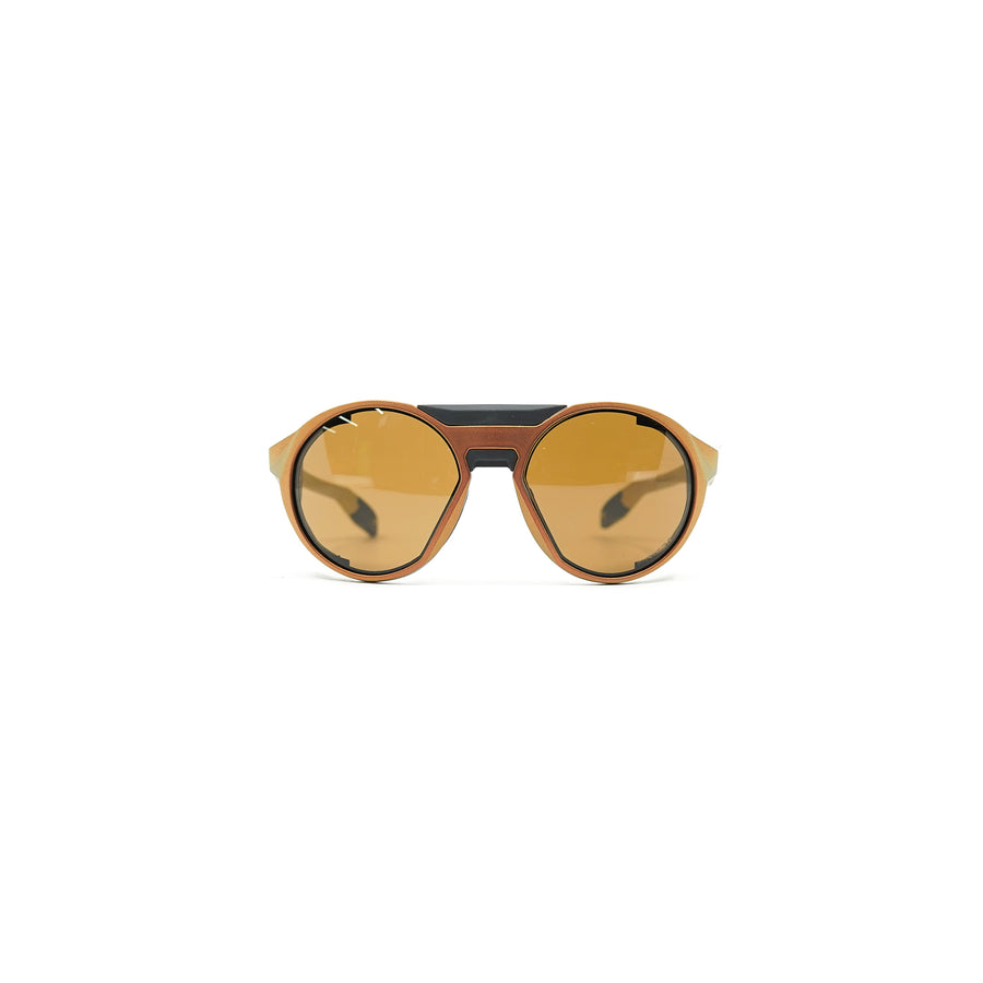 Oakley Clifden Coalesce Collection Sunglasses - Matte Red Gold Colorshift Frame (Prizm Bronze Lens)