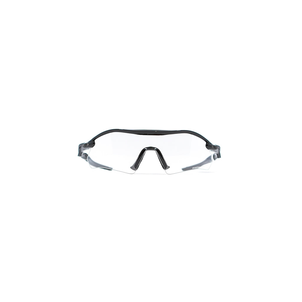 Oakley 雷达板太阳镜 - 抛光黑色（透明至黑色铱变色镜片）