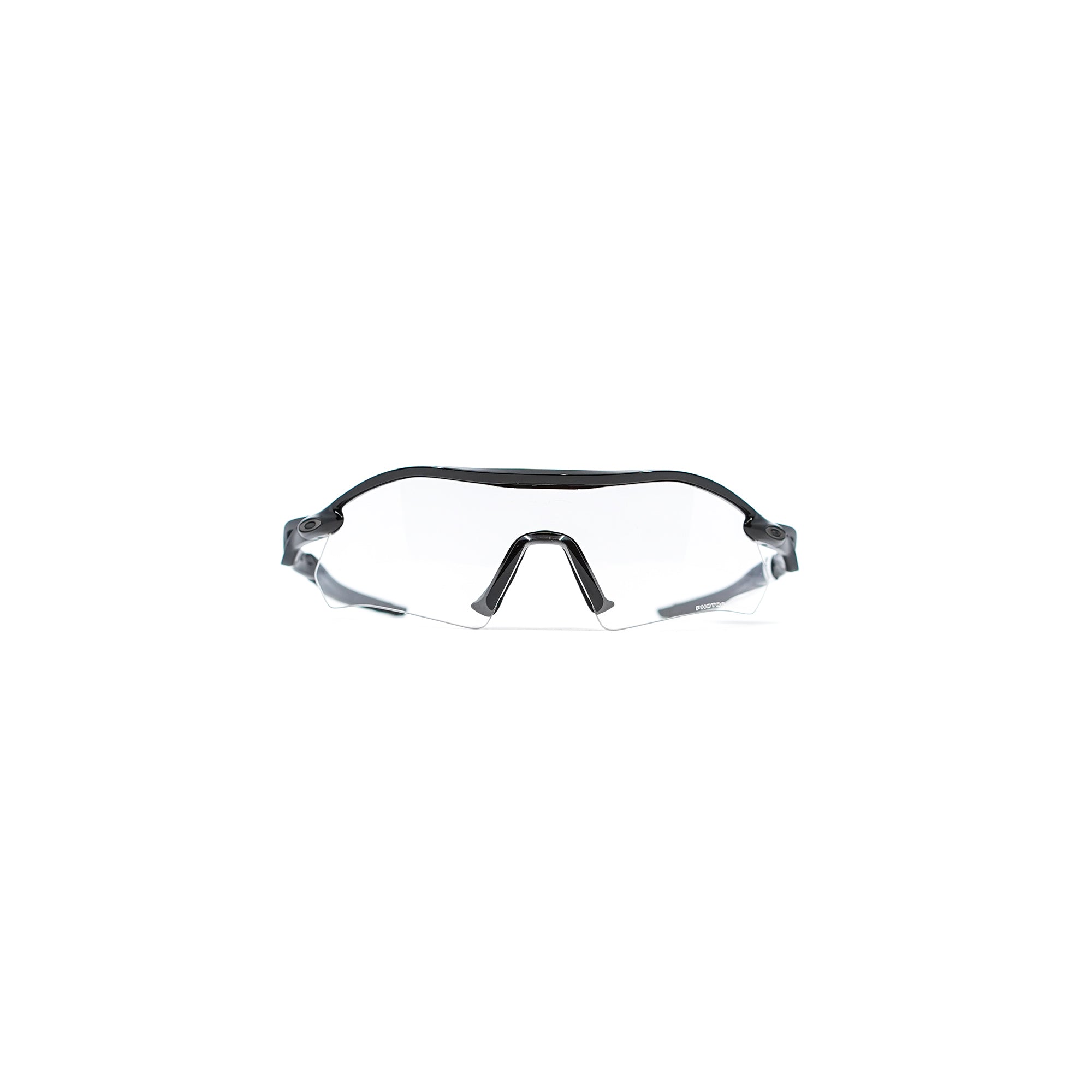 Oakley 雷达板太阳镜 - 抛光黑色（透明至黑色铱变色镜片）
