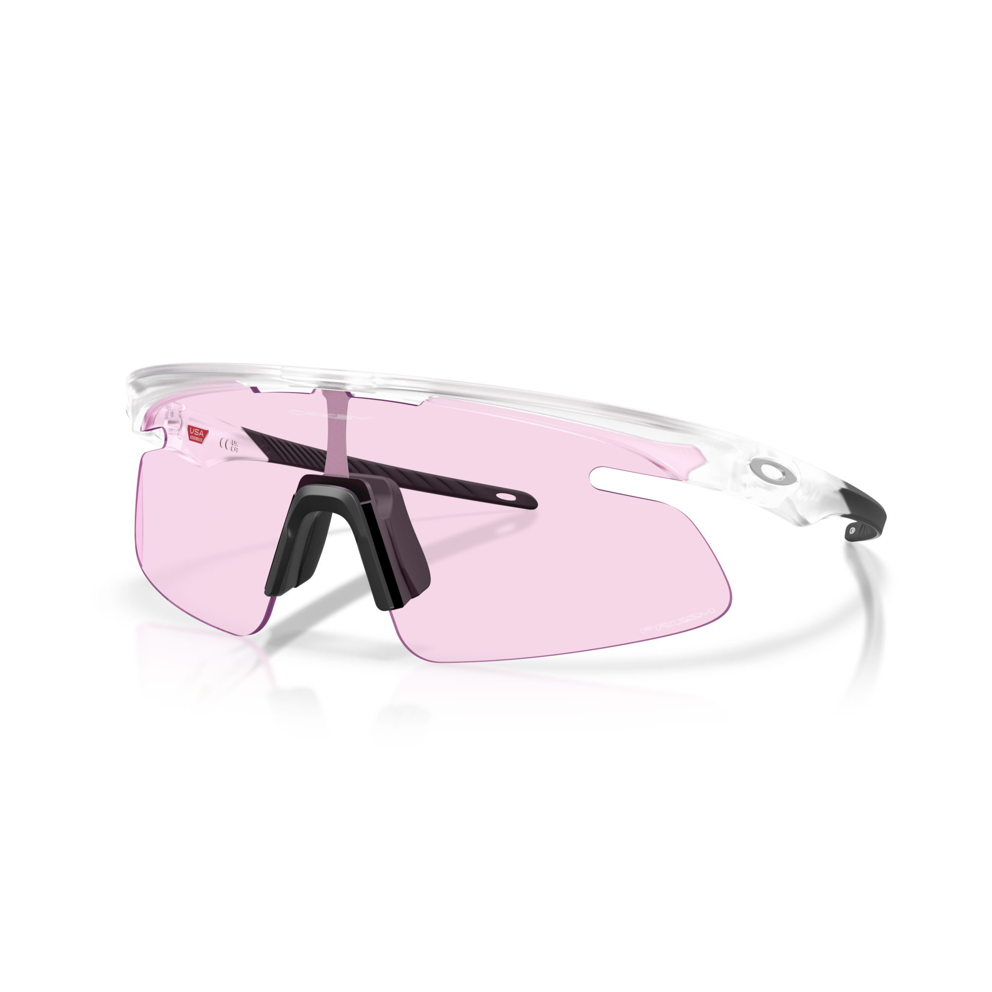 Oakley RSLV Lite Sunglasses - Matte Clear (Prizm Low Light Lens)
