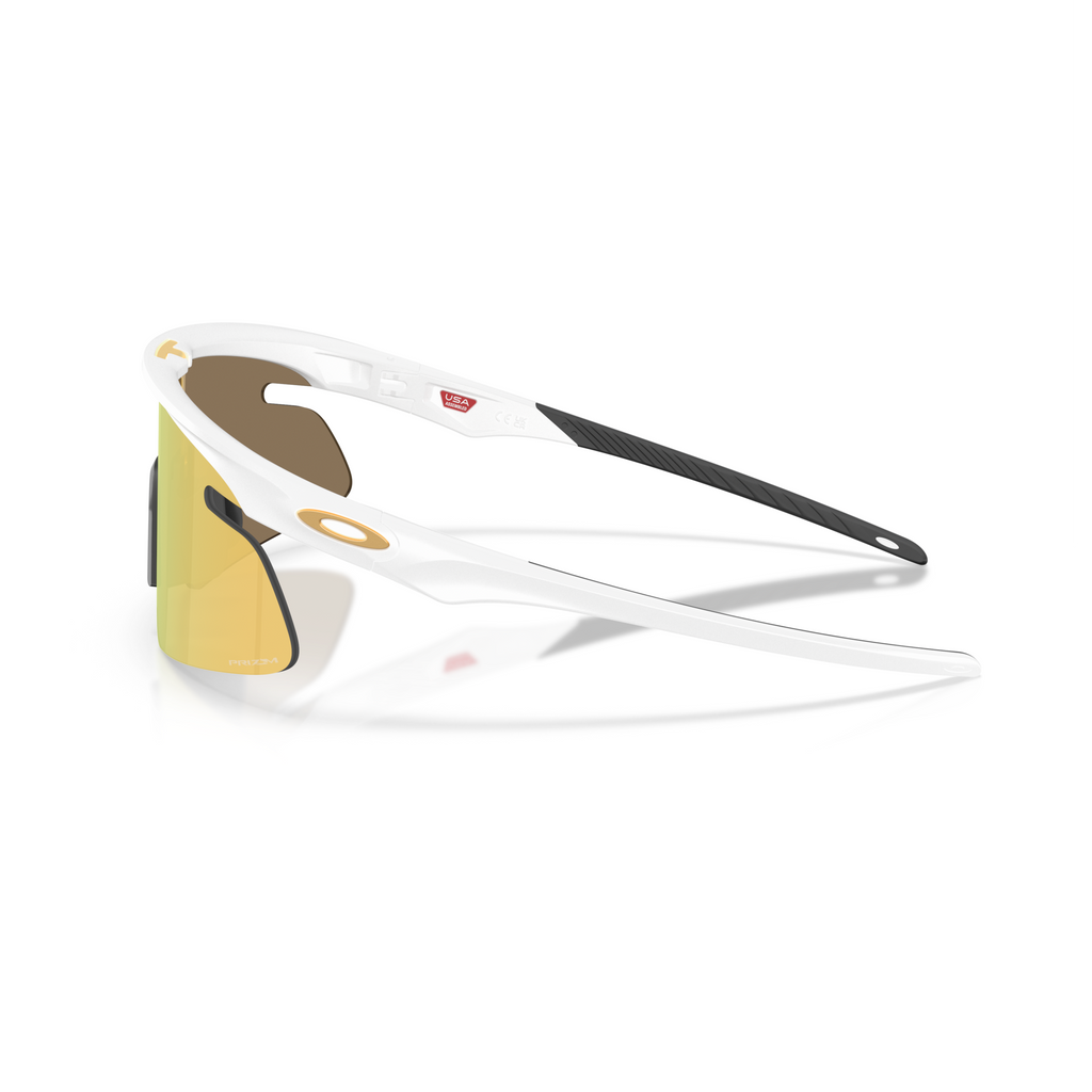 Oakley RSLV Lite Sunglasses - Matte White (Prizm 24k Lens)