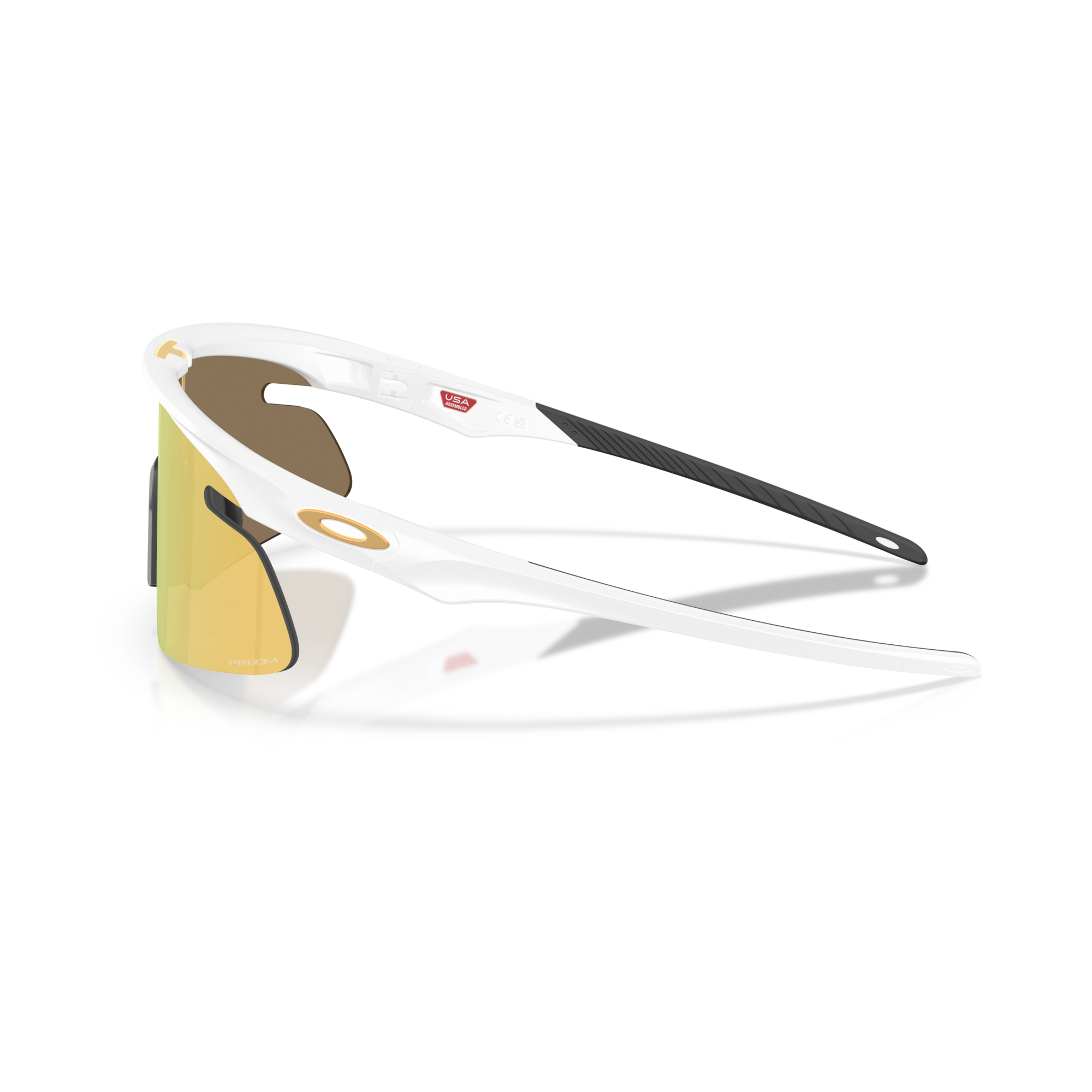 Oakley RSLV Lite Sunglasses - Matte White (Prizm 24k Lens)
