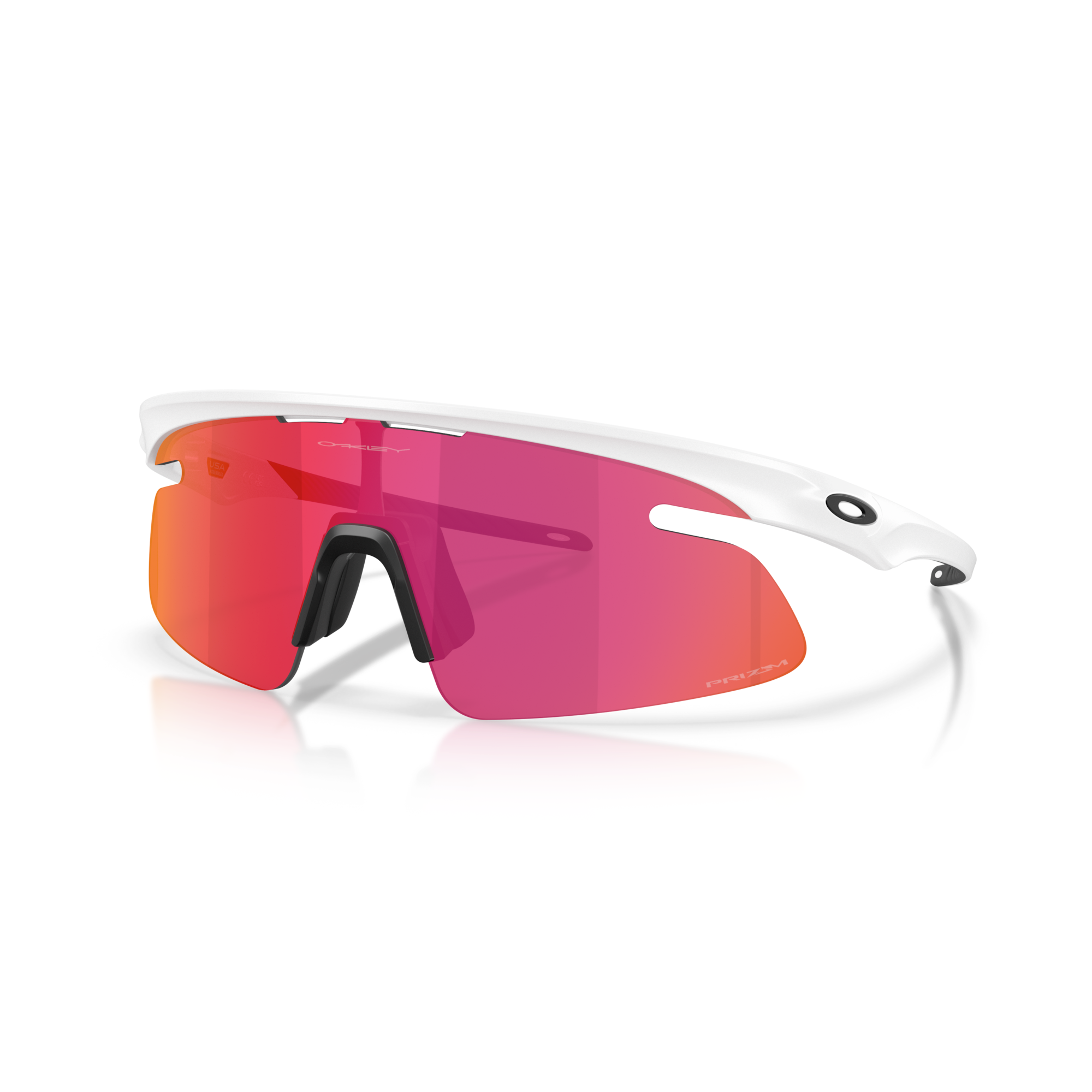 Oakley RSLV Lite Sunglasses - Matte White (Prizm Field Lens)