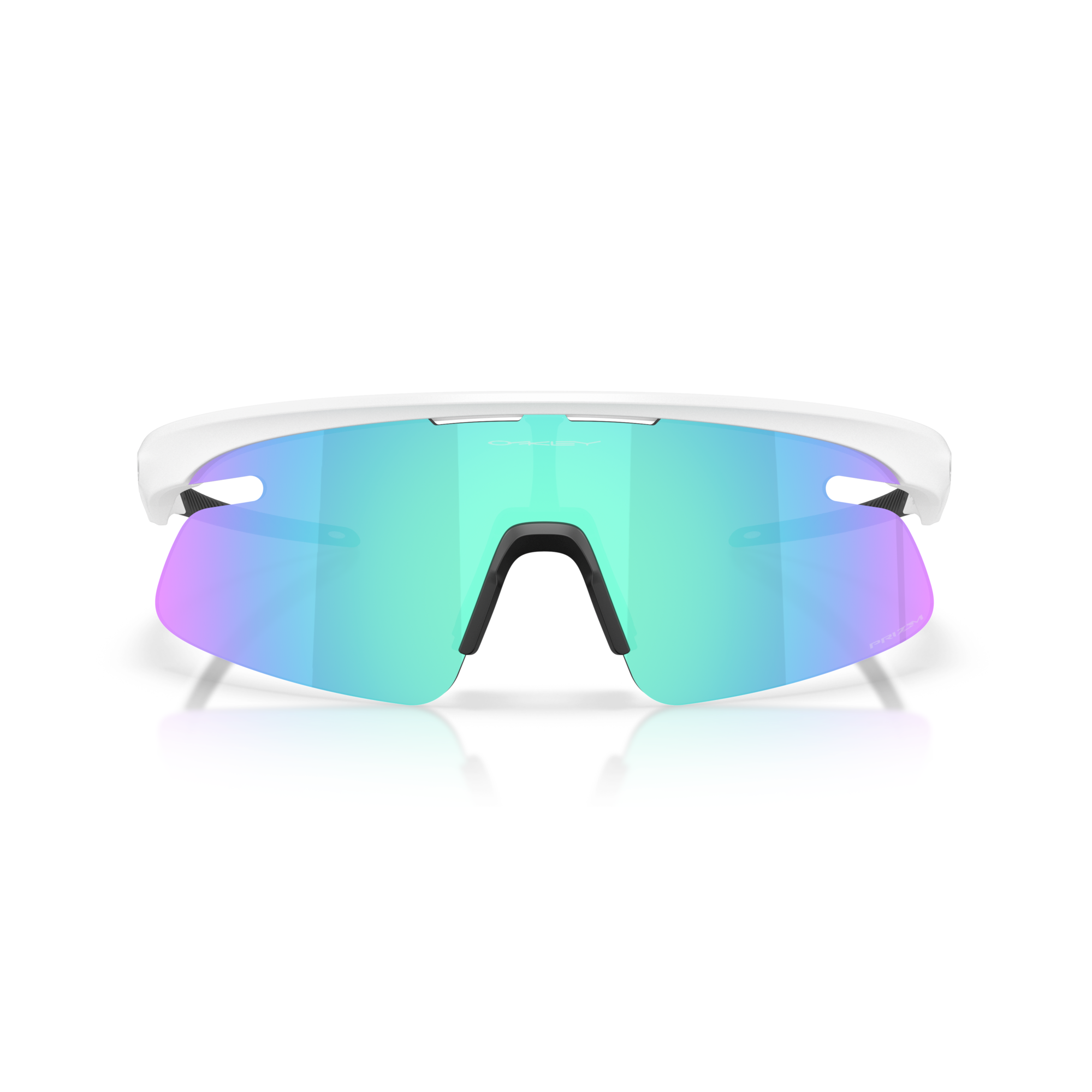 Oakley RSLV Lite Sunglasses - Matte White (Prizm Sapphire Lens)
