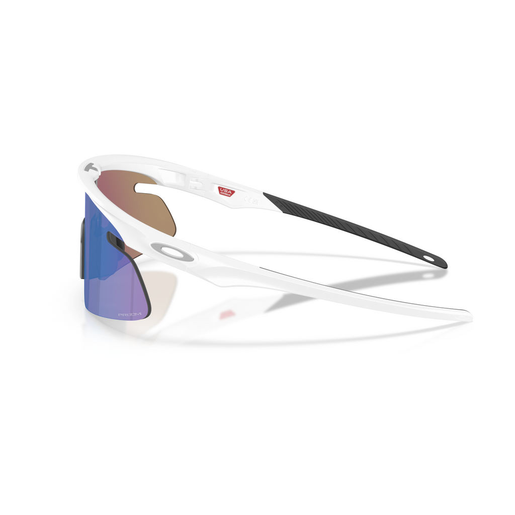 Oakley RSLV Lite Sunglasses - Matte White (Prizm Sapphire Lens)