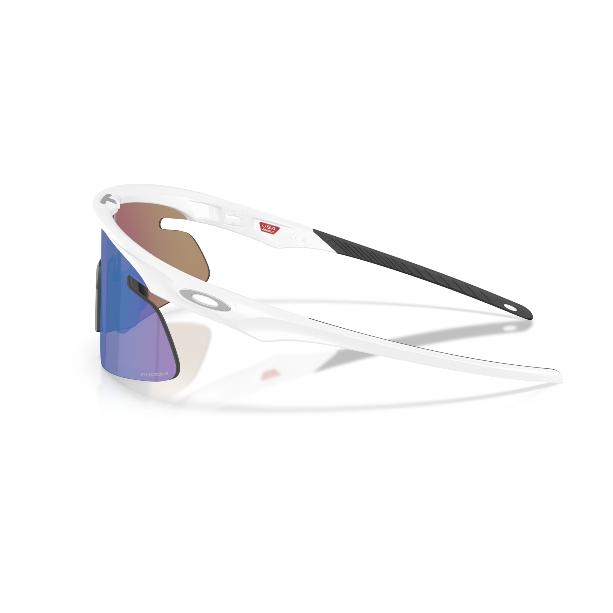 Oakley RSLV Lite Sunglasses - Matte White (Prizm Sapphire Lens)