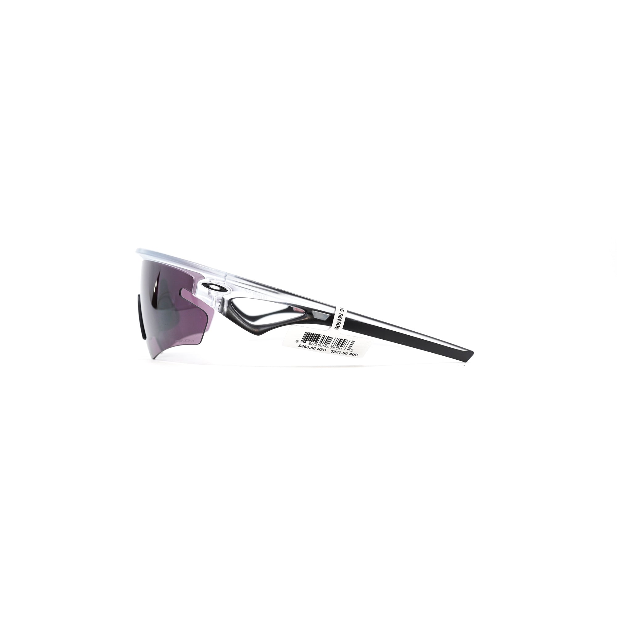 Oakley Sphaera Slash - Matte Clear (Prizm Road Black Lens)