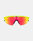 oakley-sphaera-sunglasses-matte-tennis-ball-yellow-celeste-neuron-prizm-ruby-lens-front