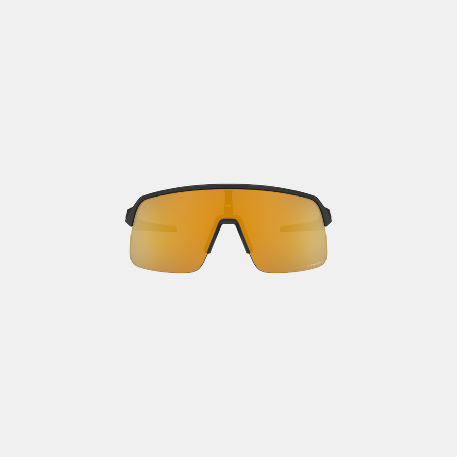 Oakley Sutro Lite Sunglasses (Low Bridge Fit) - Matte Black (Prizm 24k Lens)