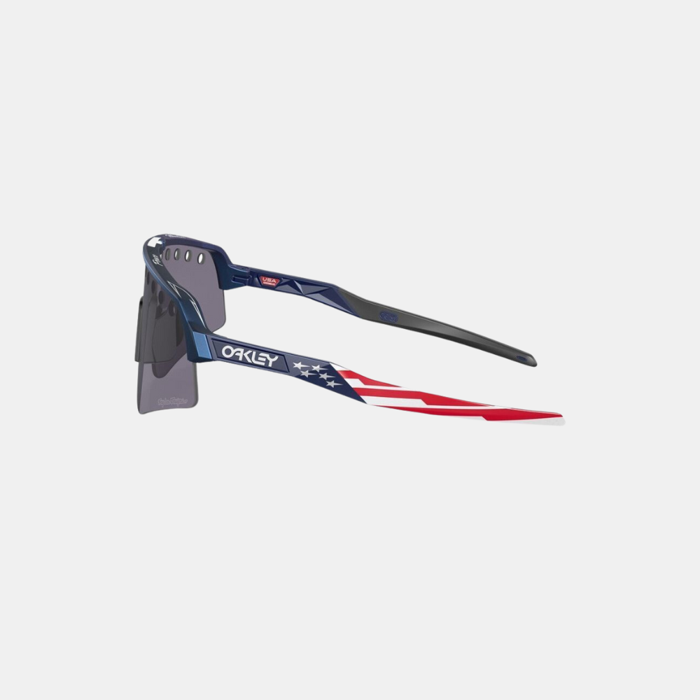 Oakley Sutro Lite Sweep Troy Lee Designs 系列太阳镜 - 蓝色变色镜框（Prizm 灰色镜片）
