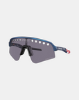 Oakley Sutro Lite Sweep Troy Lee Designs Series Sunglasses - Blue Colorshift Frame (Prizm Grey Lens)