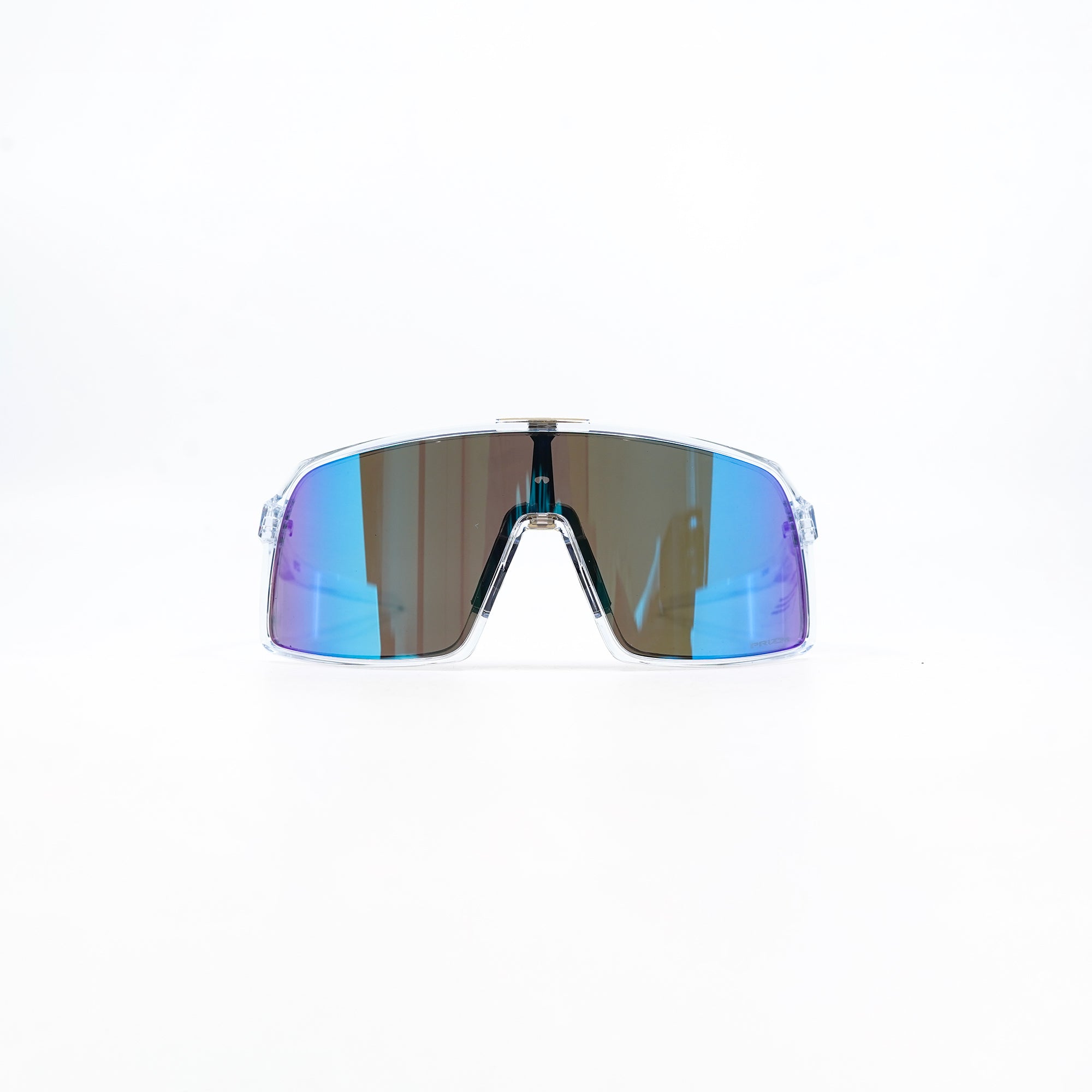 Oakley Sutro Sunglasses - Clear (Prizm Sapphire Lens)