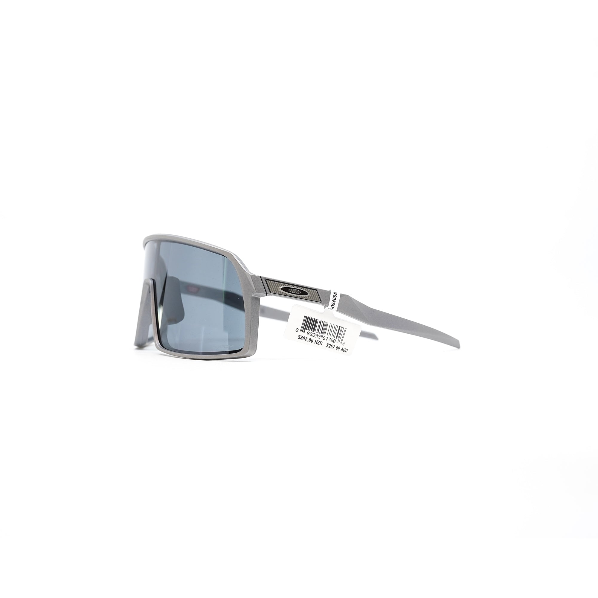 Oakley Sutro Sunglasses (Low Bridge Fit) - Titanium (Prizm Black Lens)