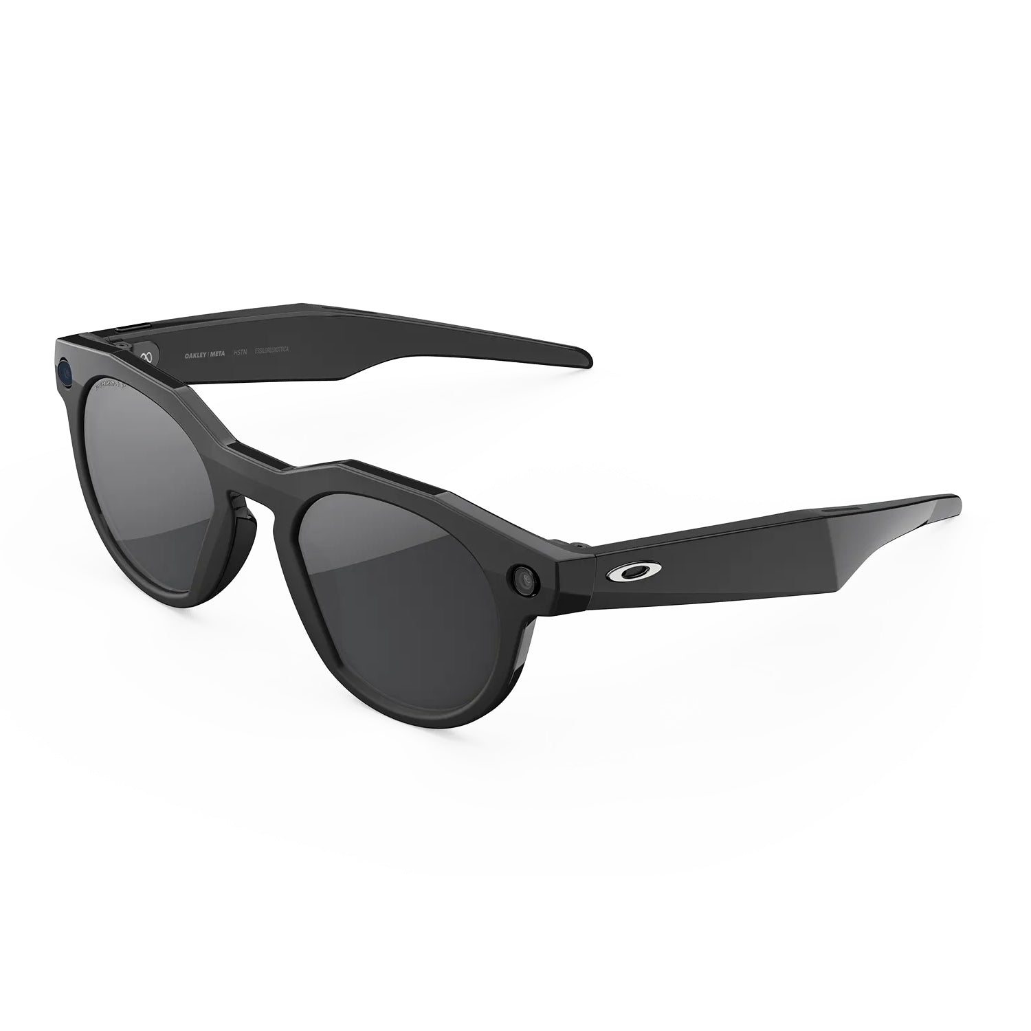 Oakley Meta HSTN Ai Glasses - Black (Prizm Black Polarised)