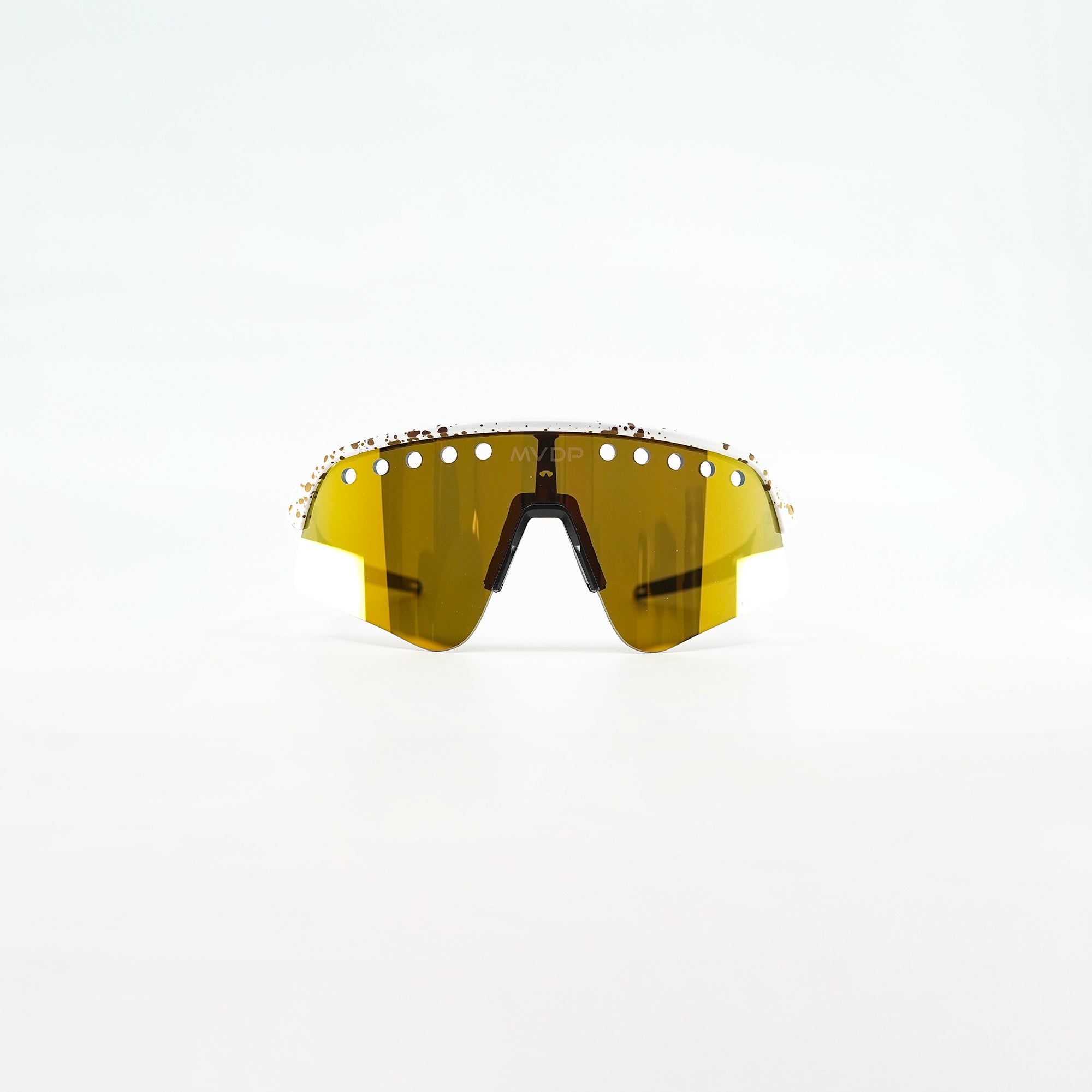 Oakley Mathieu Van Der Poel Signature 系列 Sutro Lite Sweep - 白色飞溅（Prizm 24k 镜片）