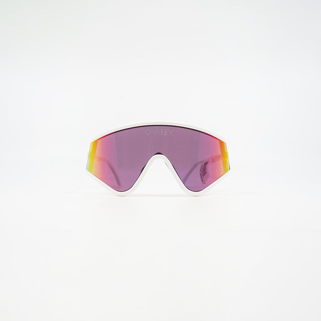 Oakley MUZM 眼罩 - 白色（Prizm 公路镜片）
