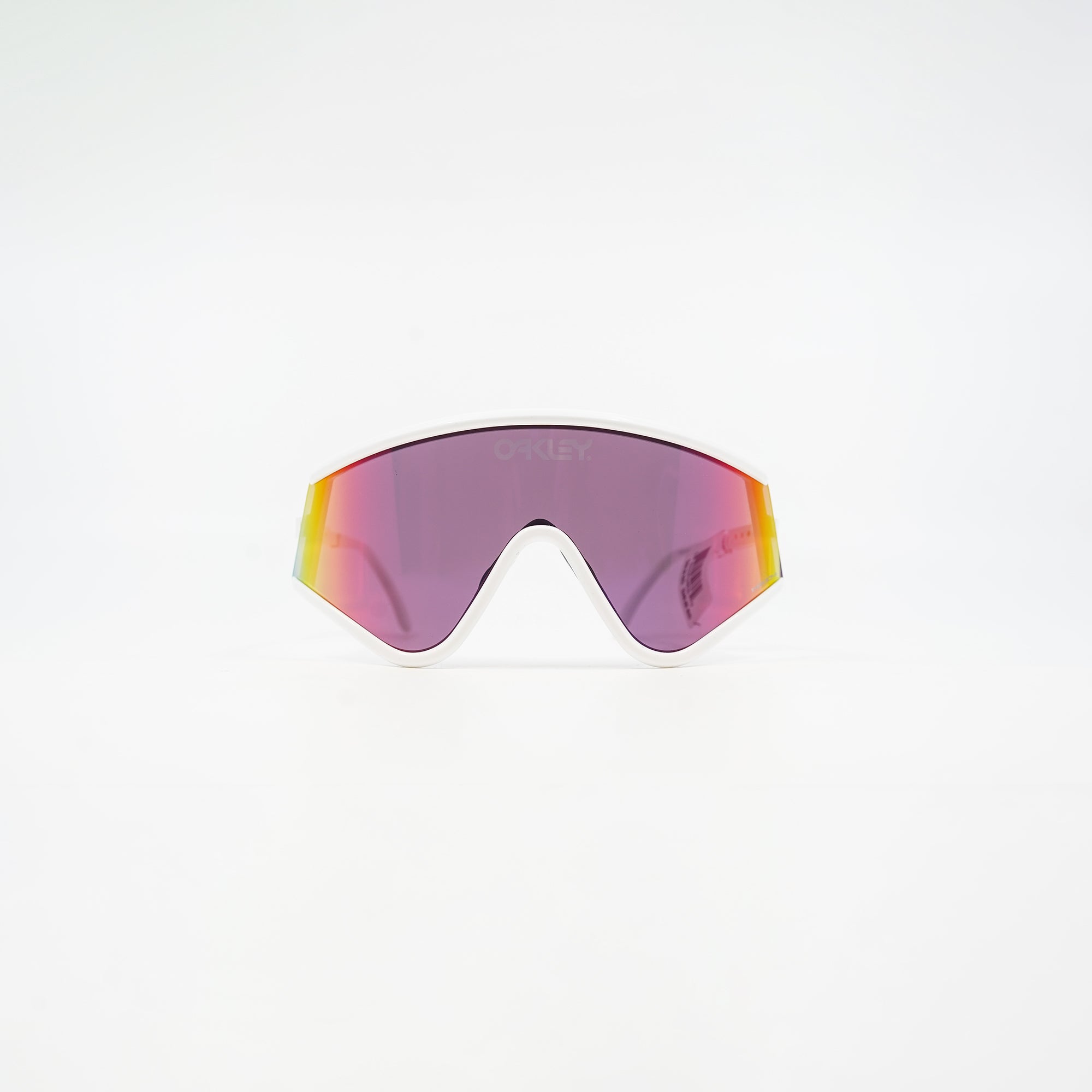 Oakley MUZM 眼罩 - 白色（Prizm 公路镜片）
