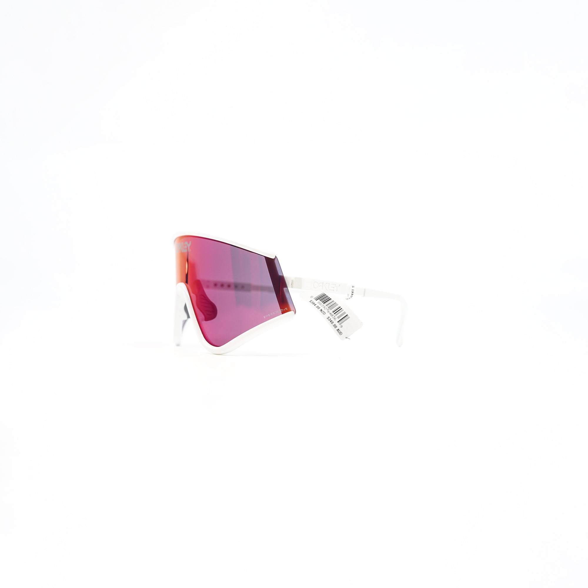Oakley MUZM 眼罩 - 白色（Prizm 公路镜片）