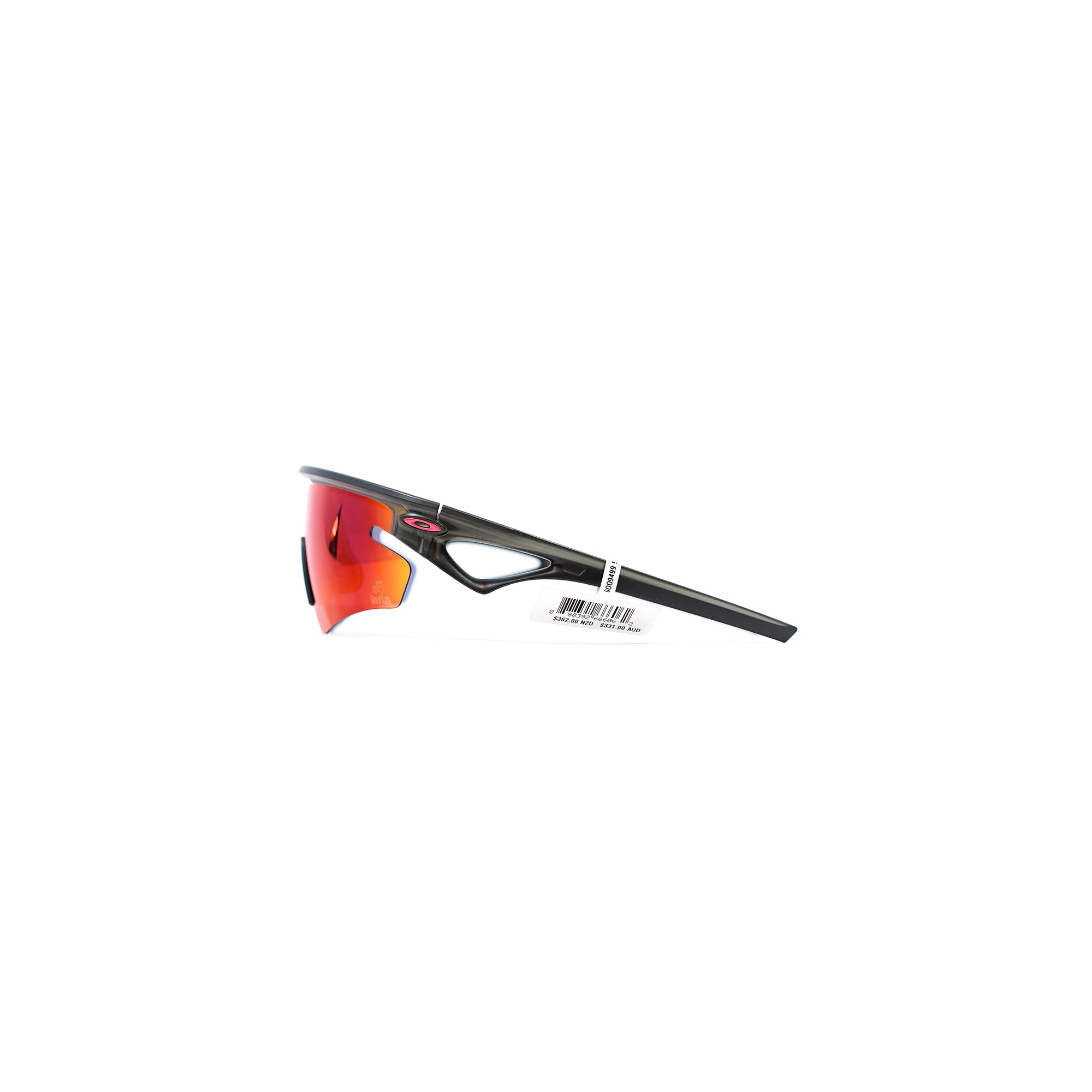 Oakley Sphaera Slash Giro D'Italia 2025 太阳镜 - Giro 灰色烟色（Prizm 公路镜片）