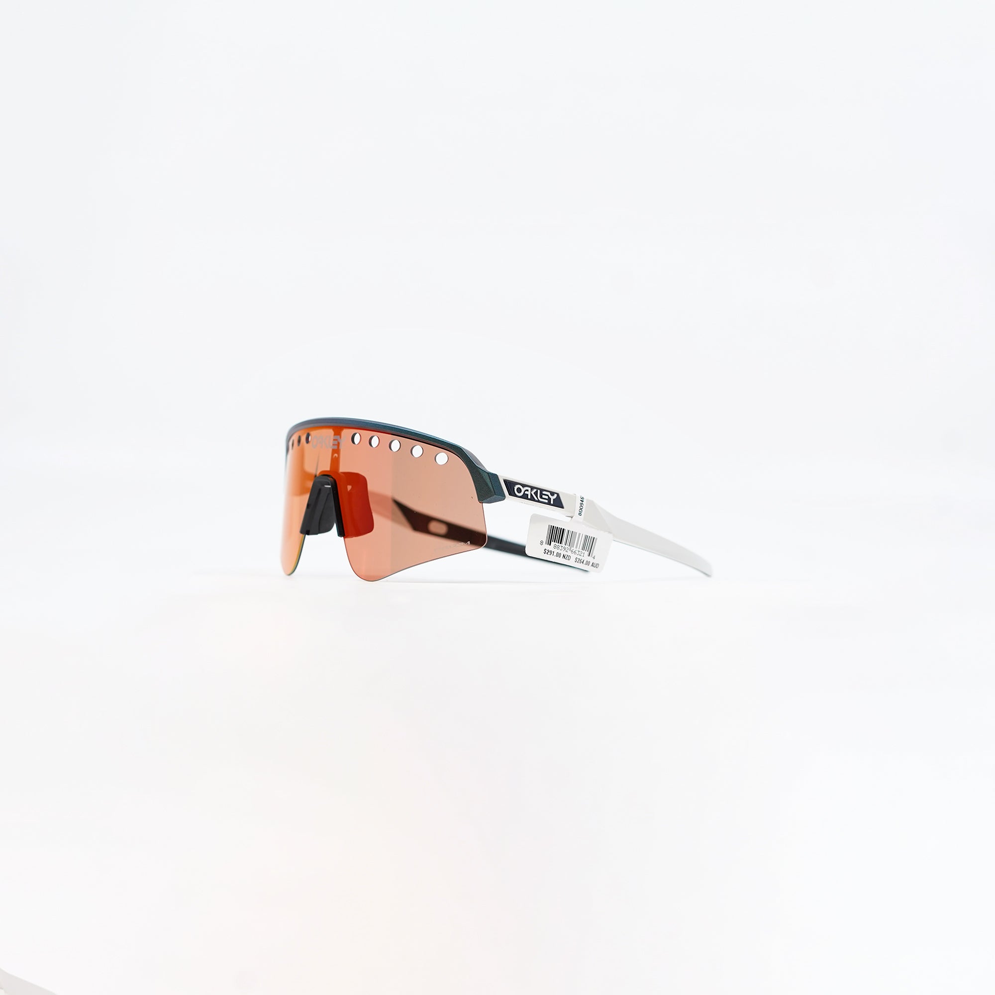 Oakley Sutro Lite Sweep 太阳镜 - 哑光银/蓝色变色（Prizm Trail Torch 镜片）