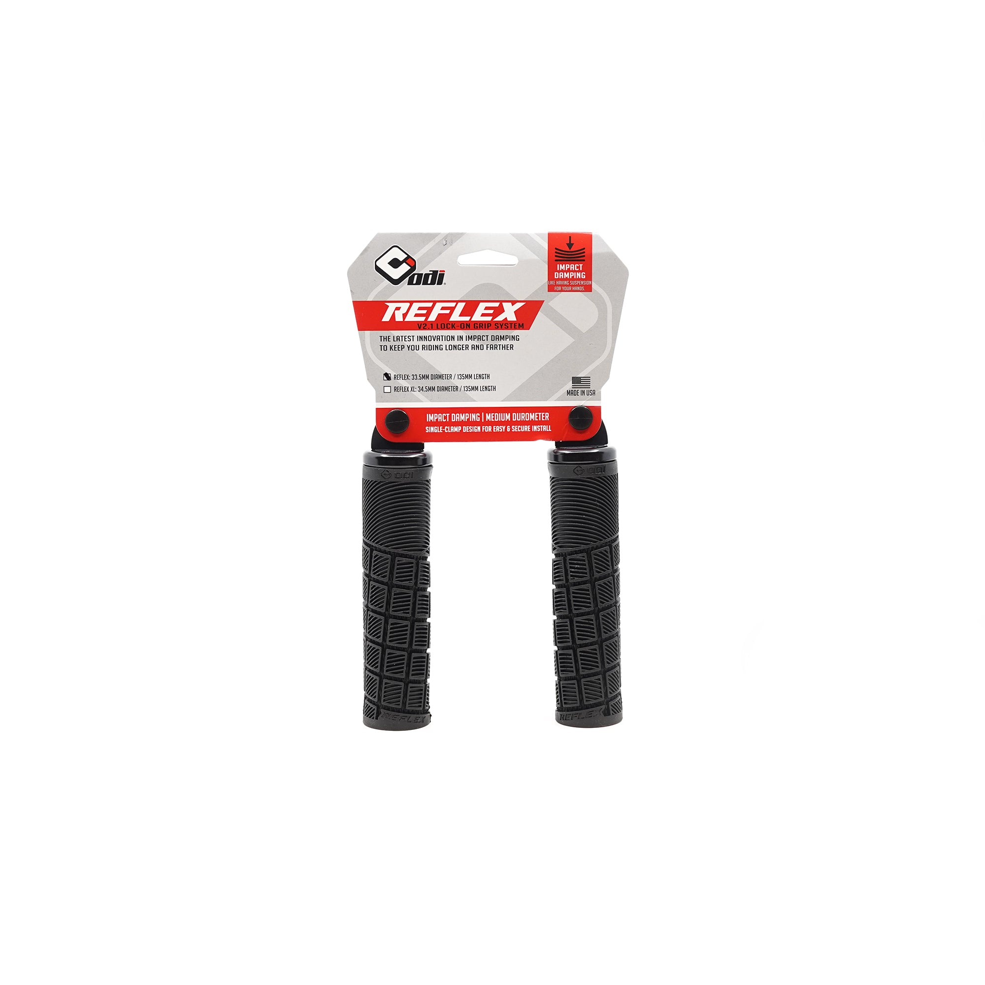 ODI REFLEX v2.1 Lock-On Grips - Black