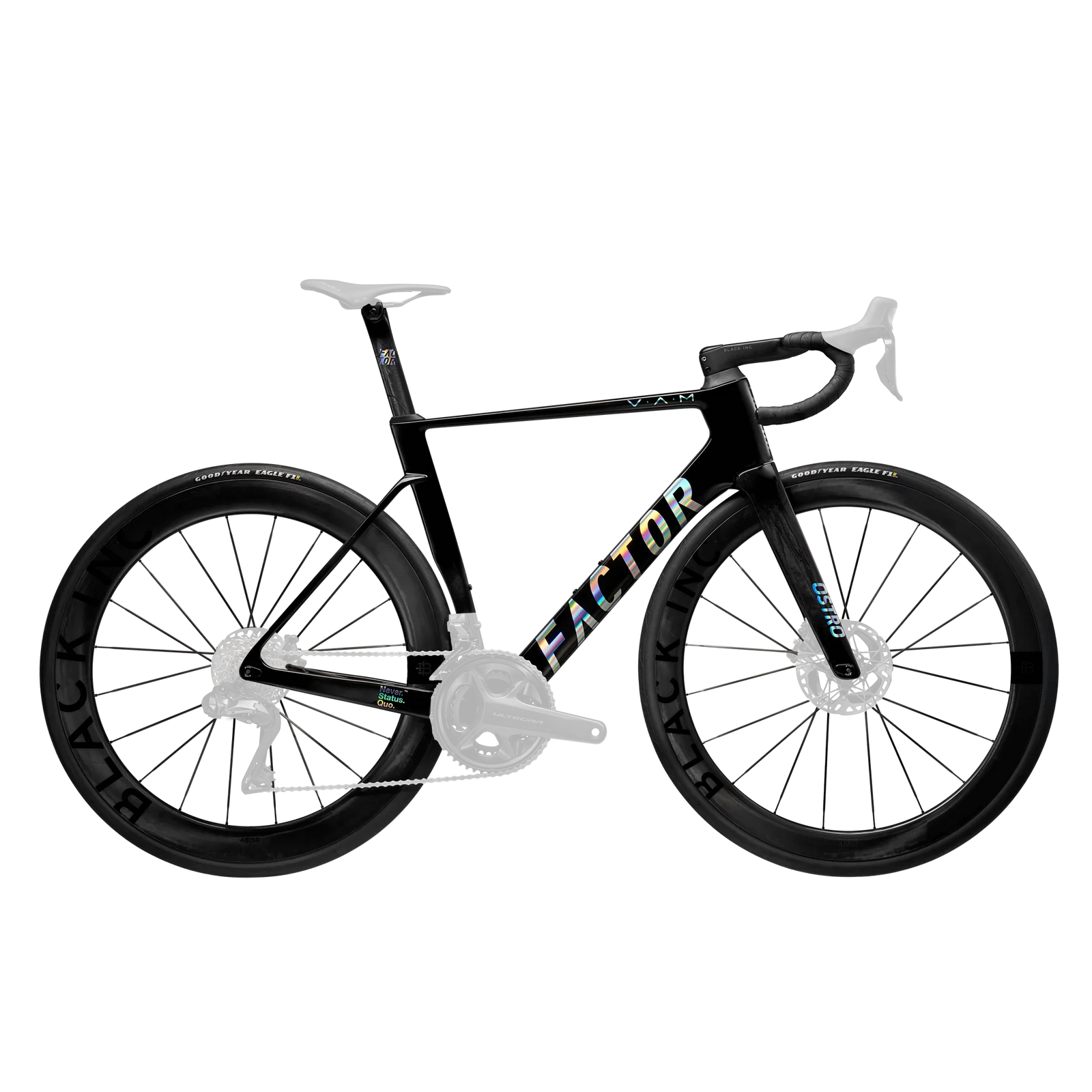 Factor Ostro VAM 2.0 Premium Package + Wheelset - Gloss Chrome